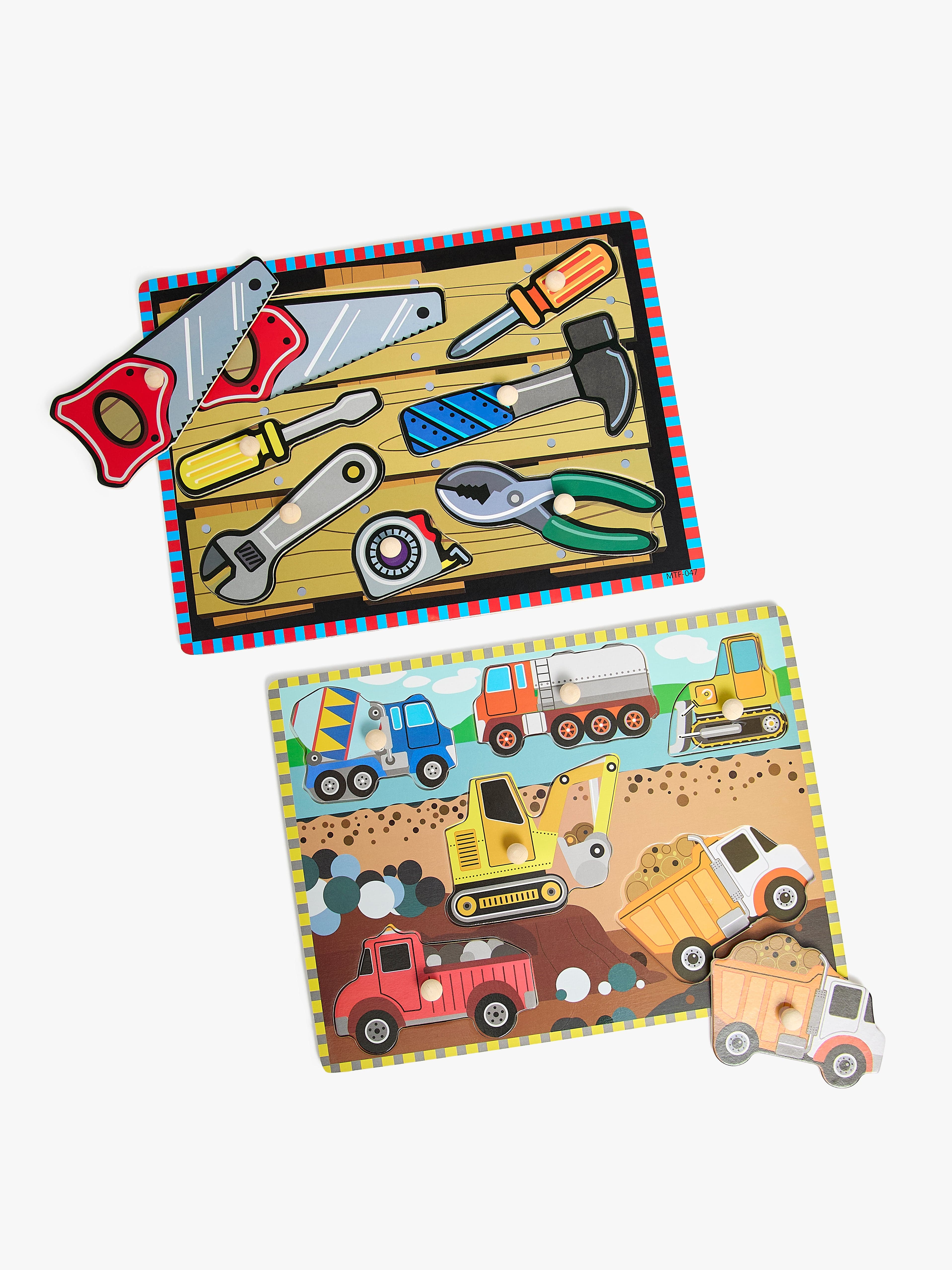 Fippla Nuppipalapelit Little Hands 2-pack