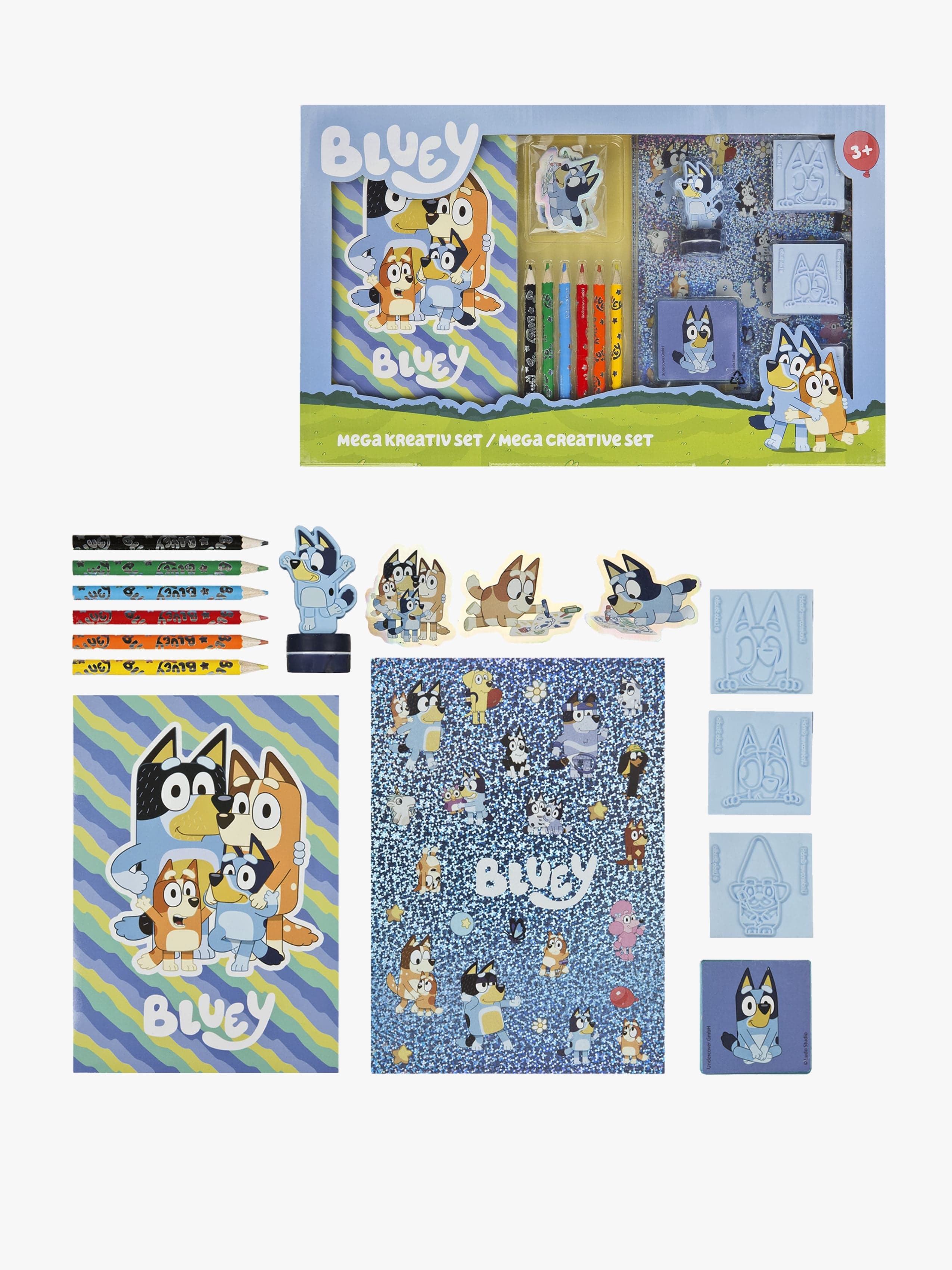 Bluey Askartelusetti Mega