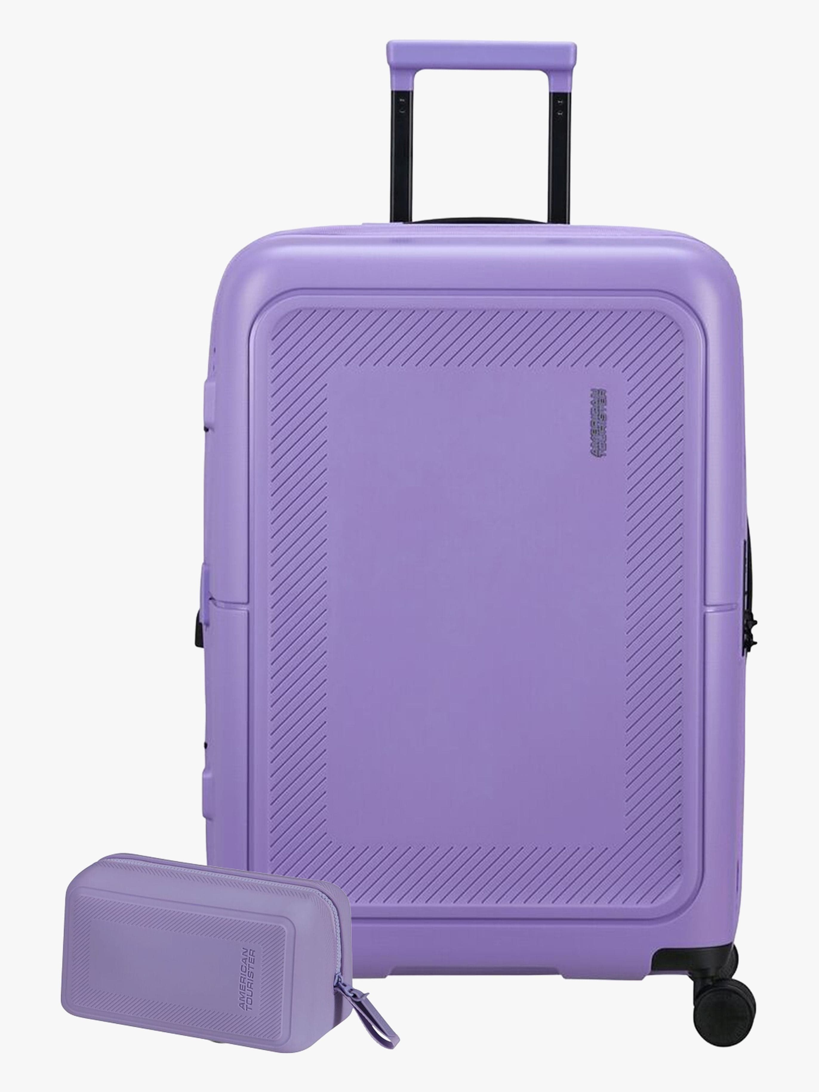 American Tourister Dashpop Matkalaukku 76-84L & Toilettilaukku POP, Violet Purple_1