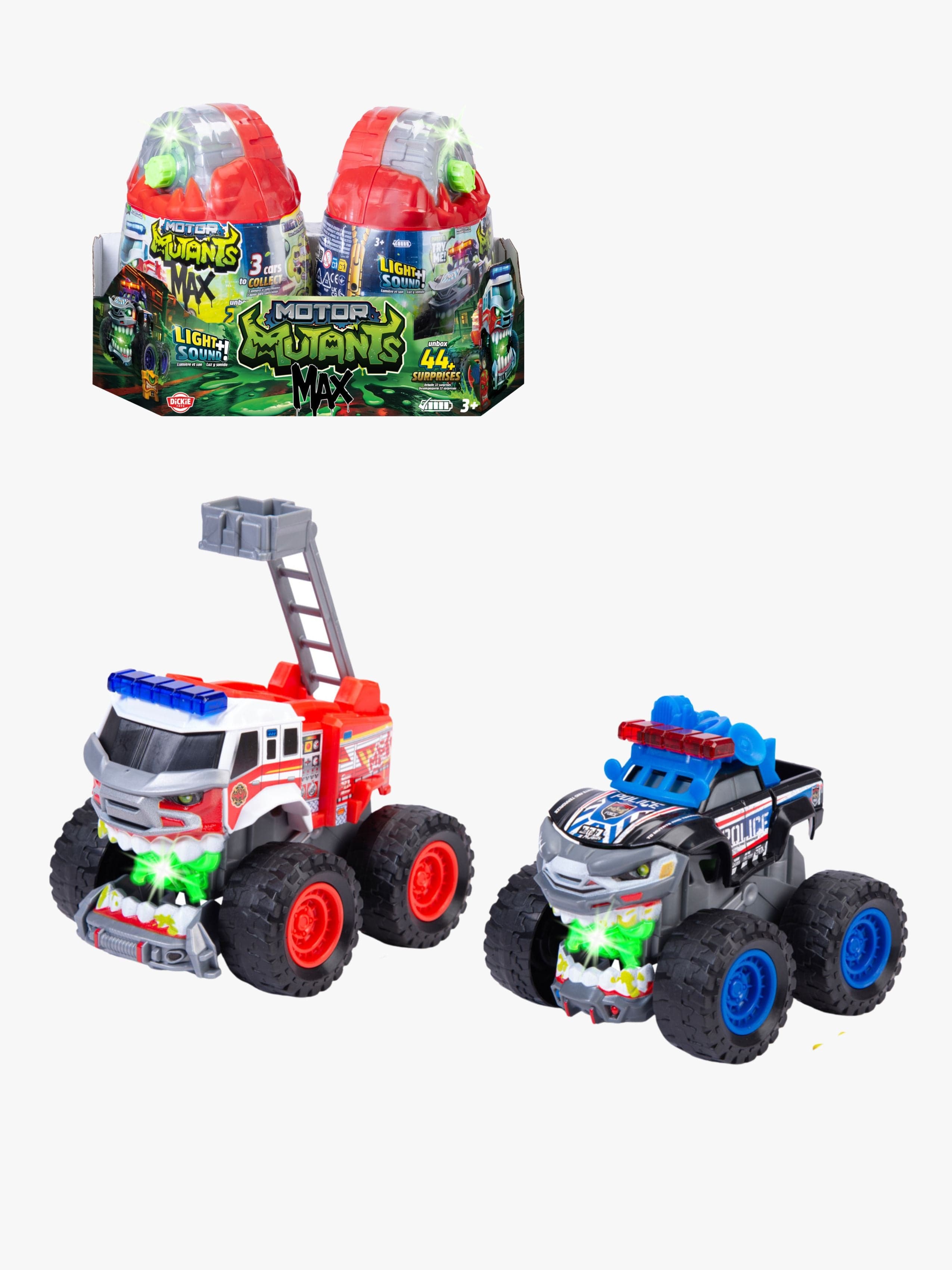 Dickie Toys Motor Mutants Keräilyautot 2-pack
