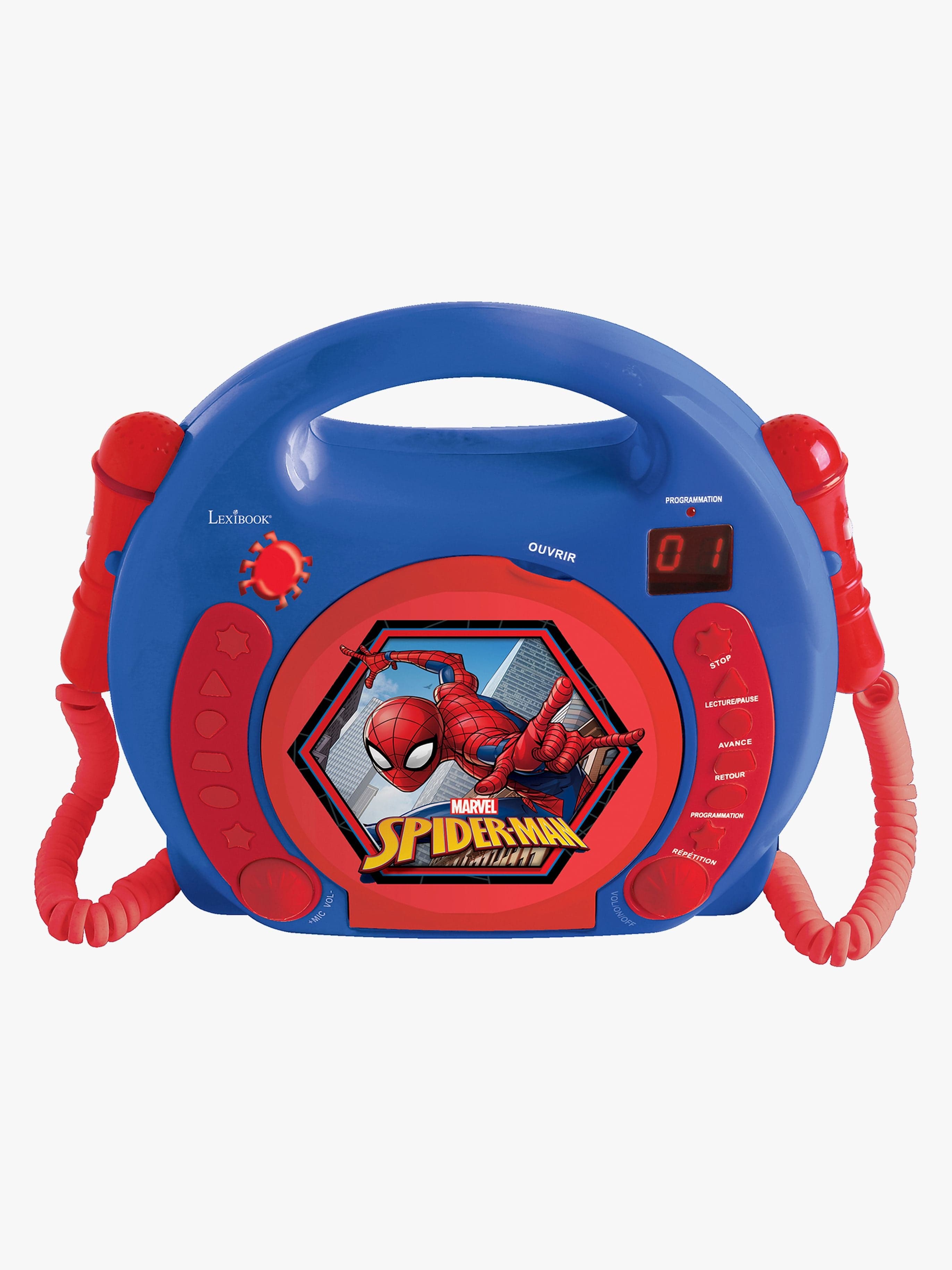 Marvel Spider-Man CD-soitin & Mikrofoni