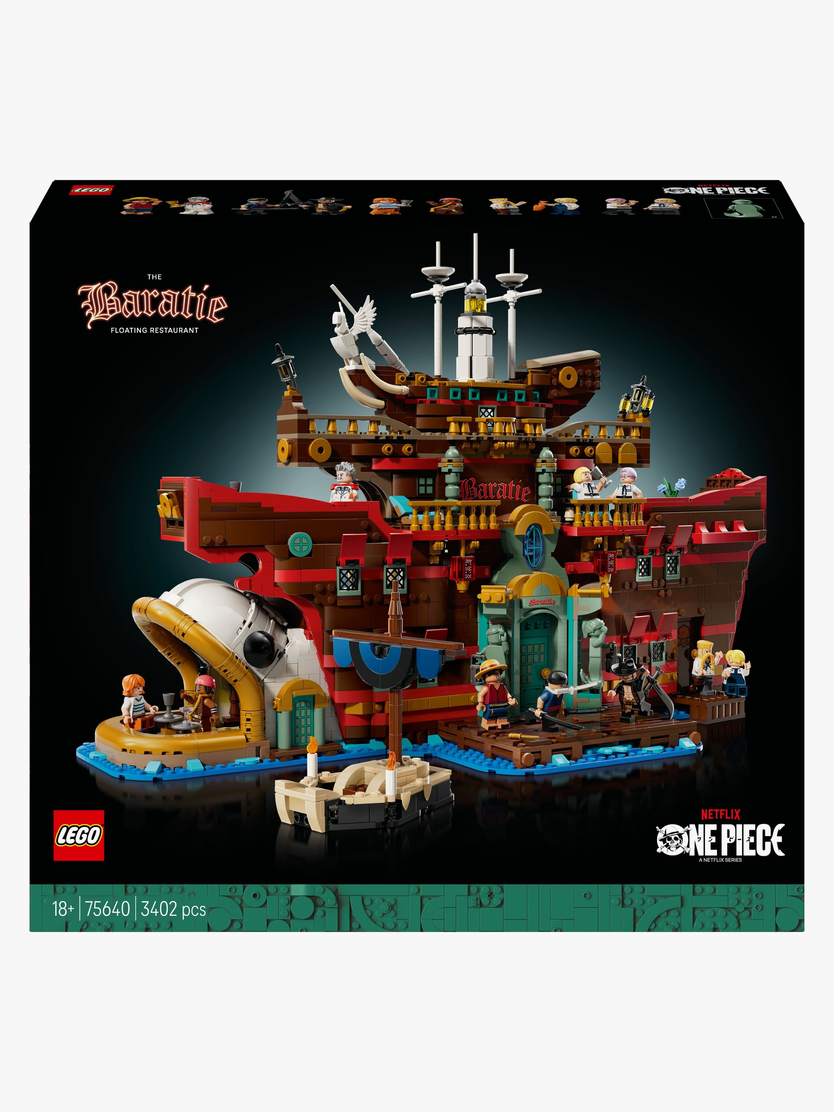 LEGO ONE PIECE 75640 Kelluva ravintola Baratie