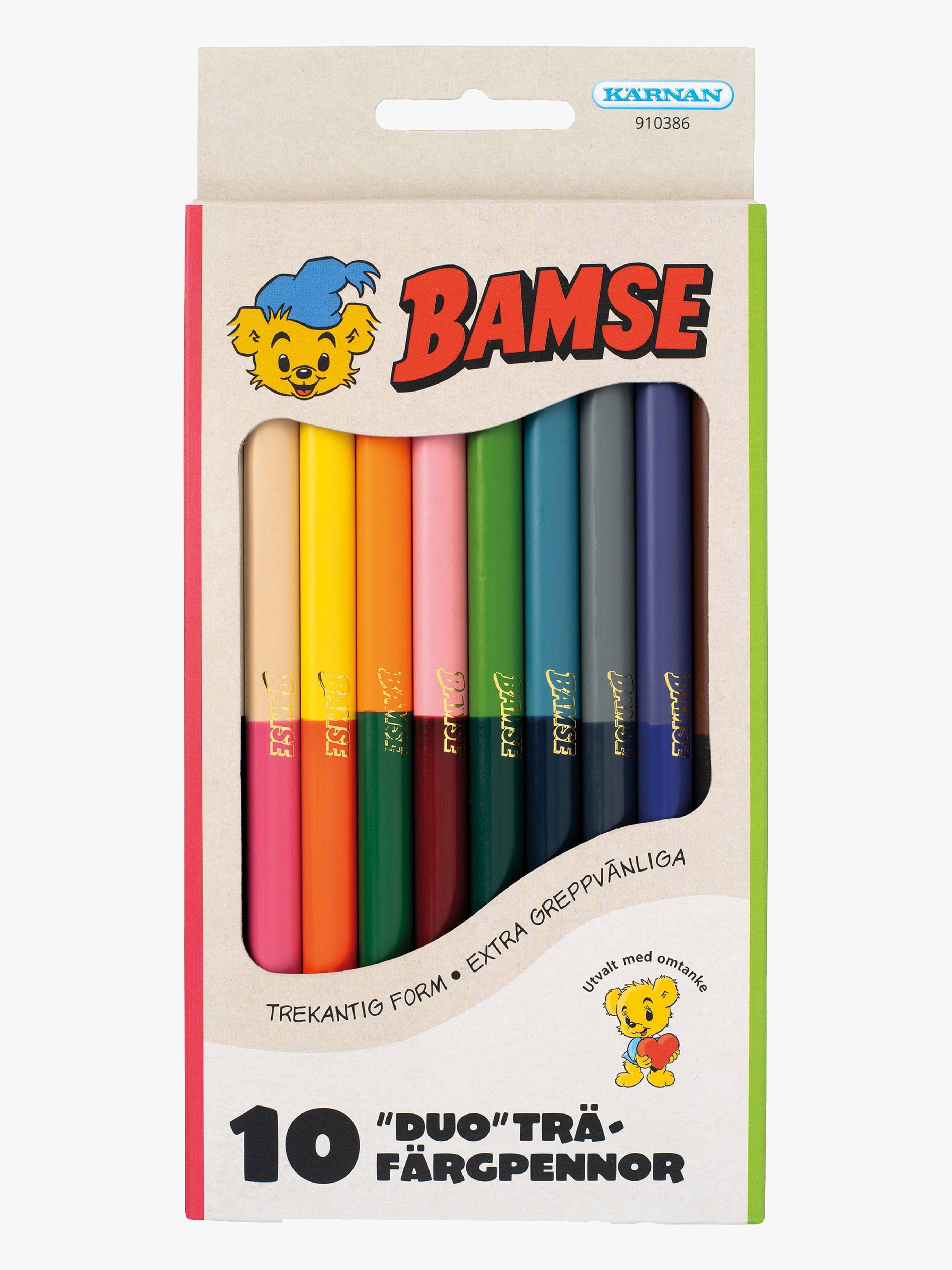 Kärnan Bamse 2-in-1 Värikynät