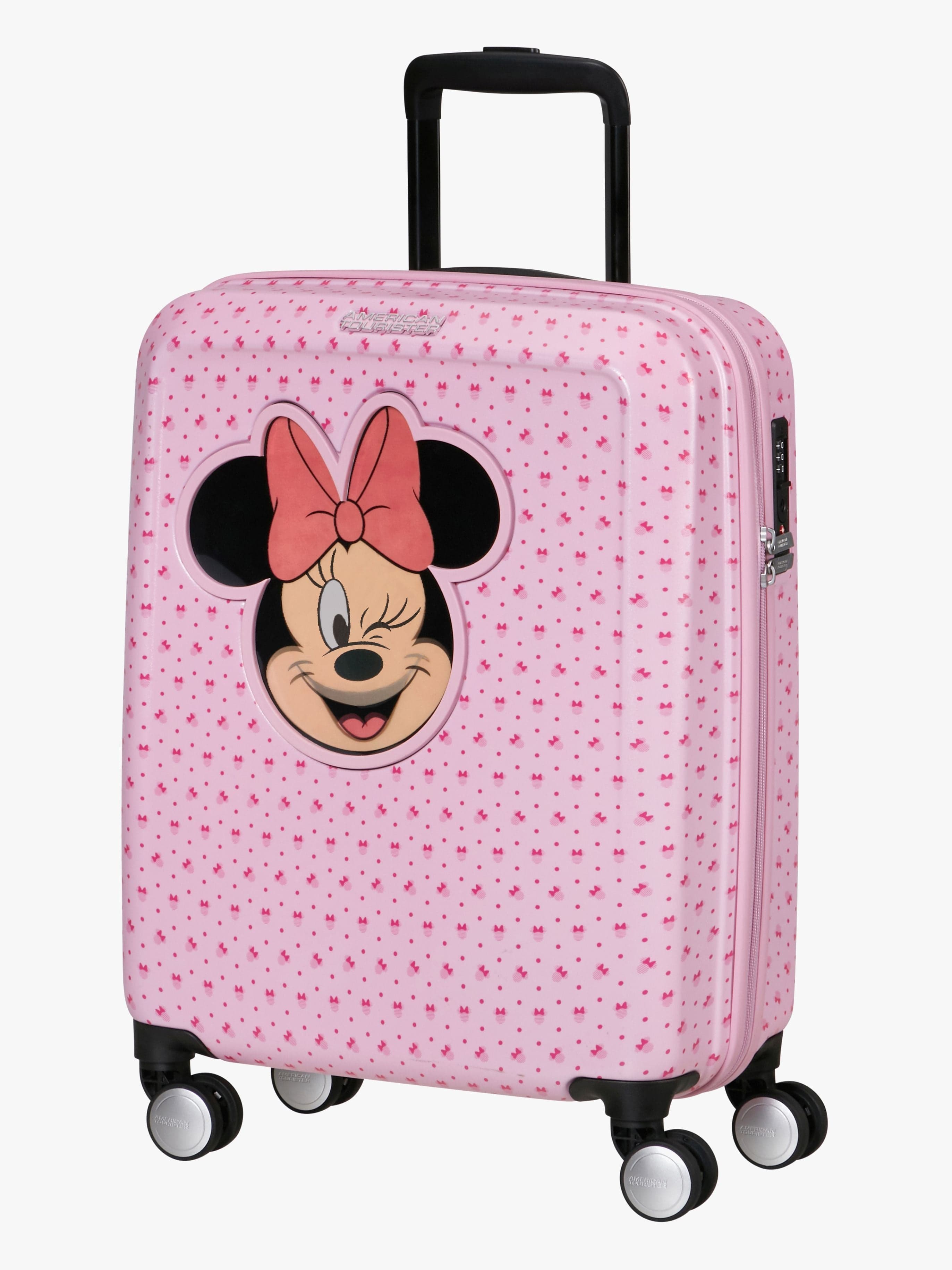 American Tourister Funlight Disney Matkalaukku 36L, Minnie Lenticular Pink