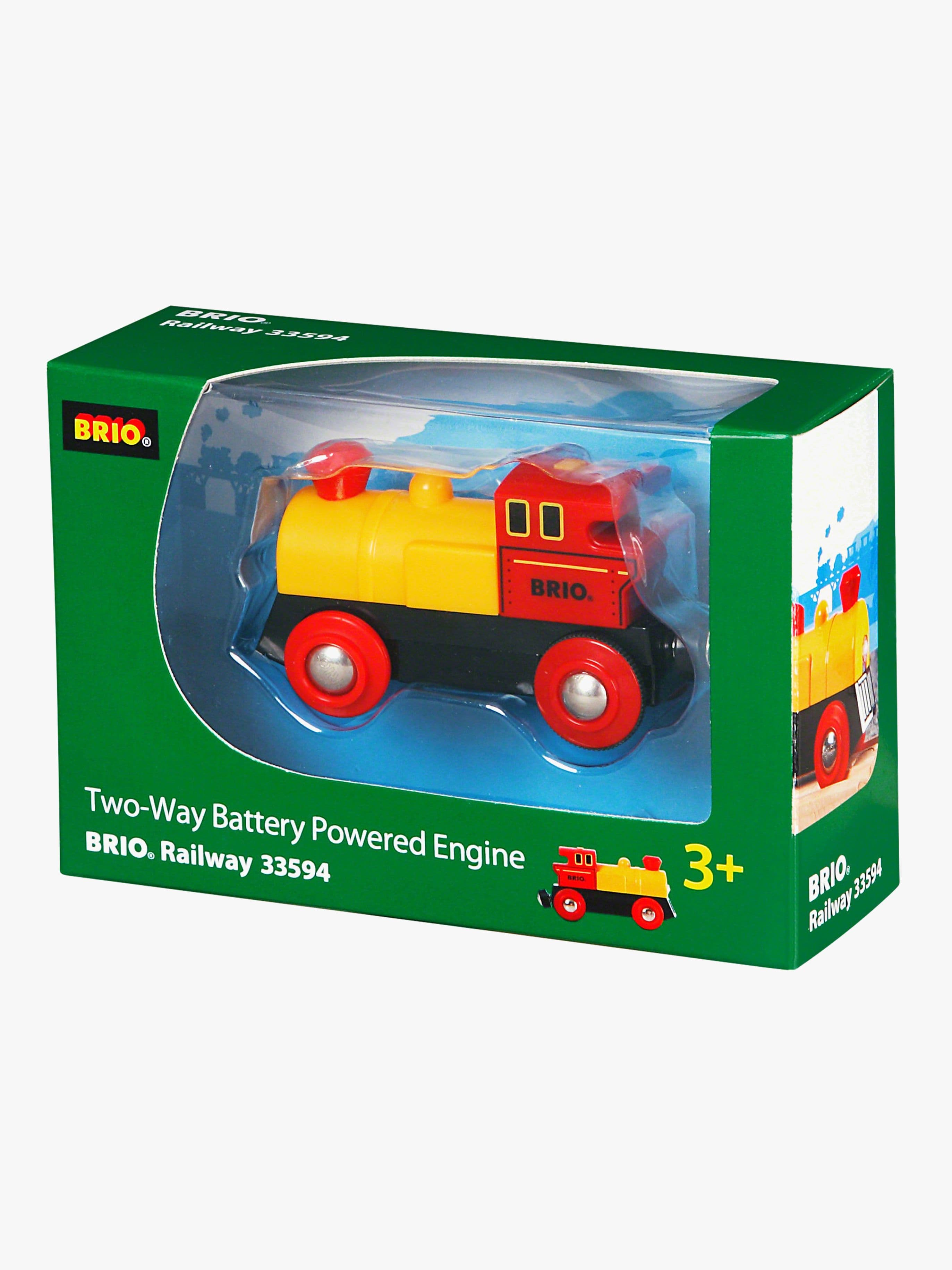 BRIO 33594 Kahteen Suuntaan Kulkeva Paristoveturi