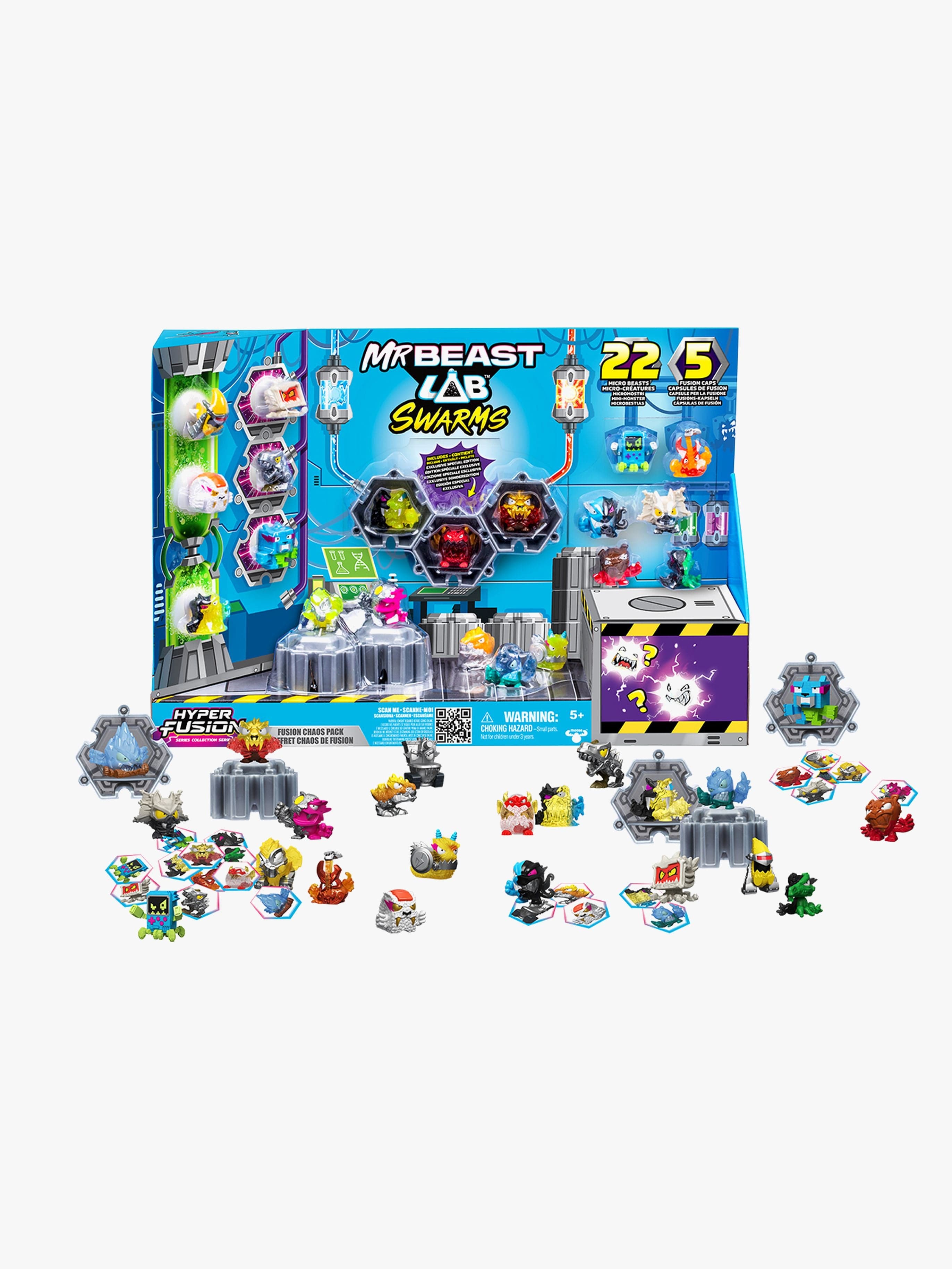 Beast Lab Swarms Keräilyfiguurit Fusion Chaos, Lajitellut