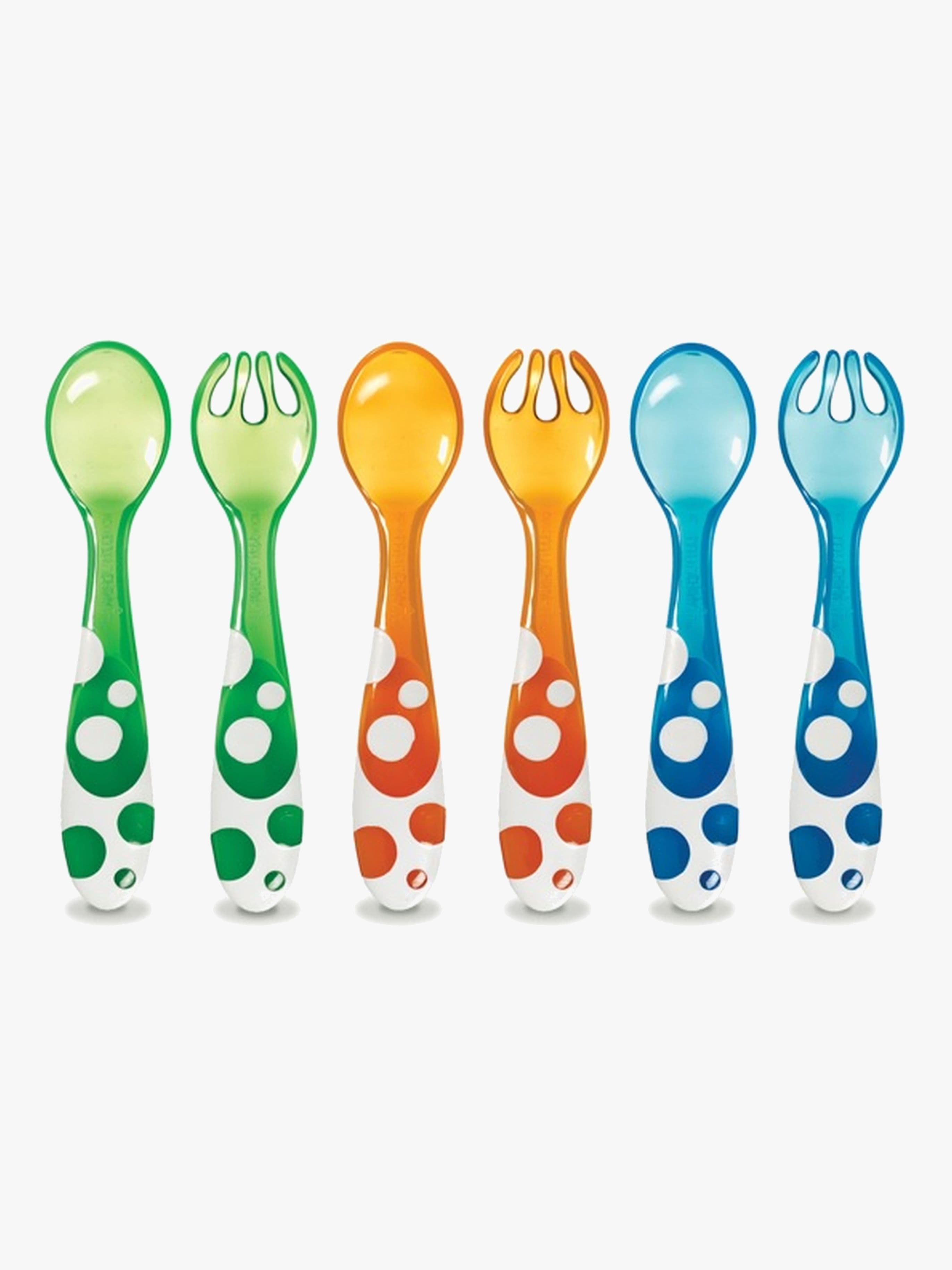 Munchkin Värikkäät Aterimet, 6-pack