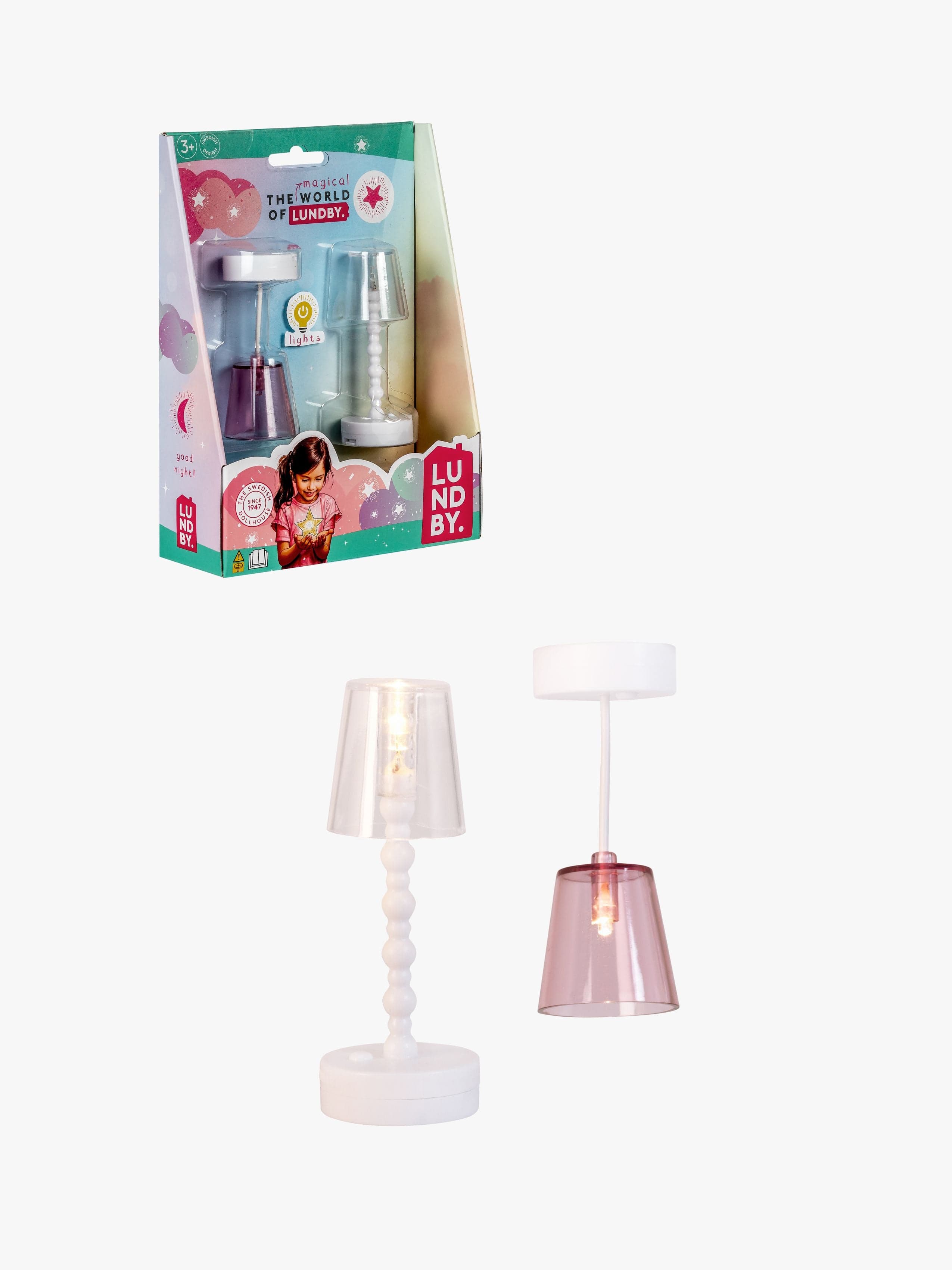 Lundby Nukkekodin Tarvikkeet Lattia- & Kattovalaisin
