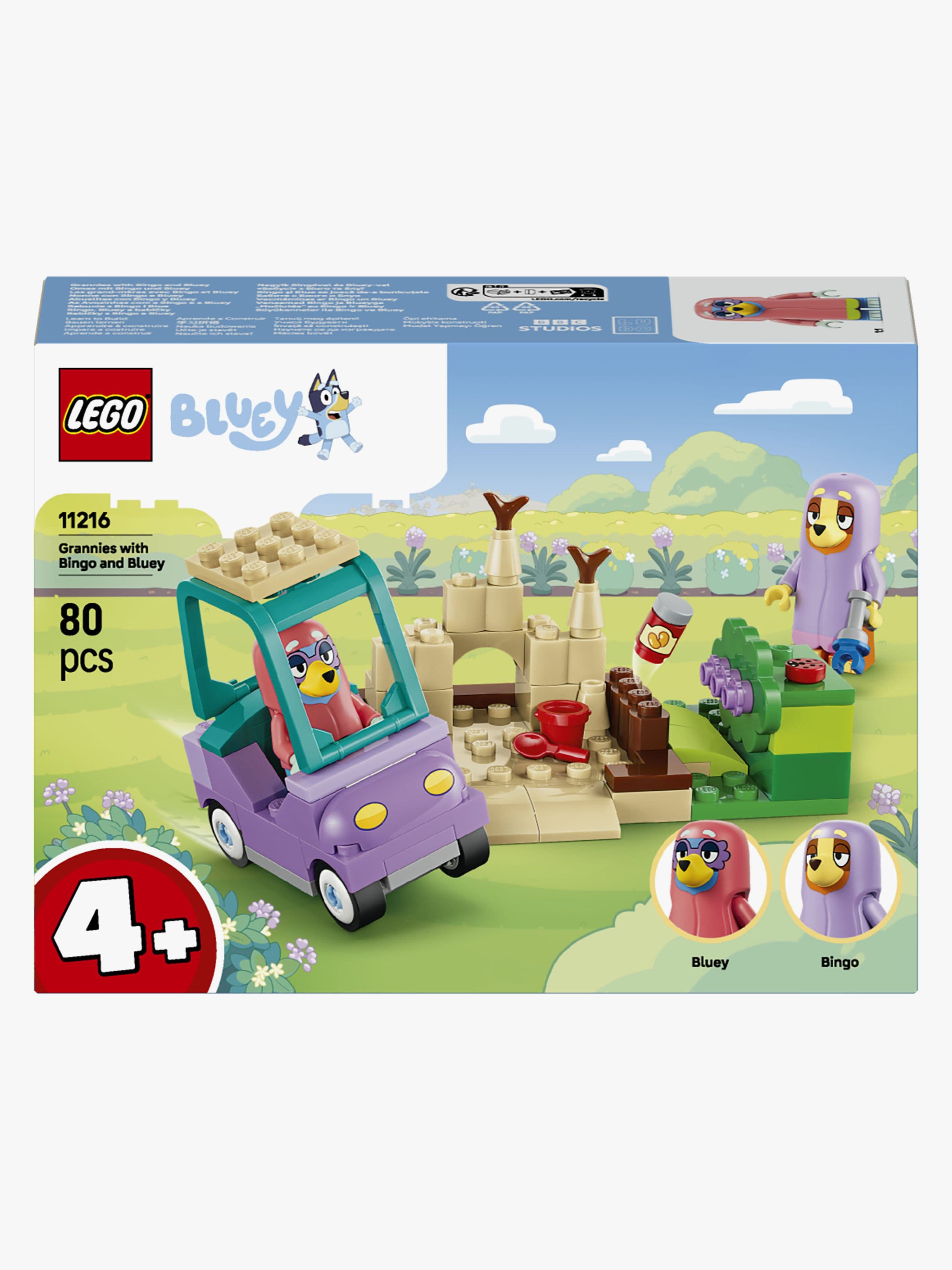 LEGO Bluey 11216 Pommo ja Tuuri mummeleina