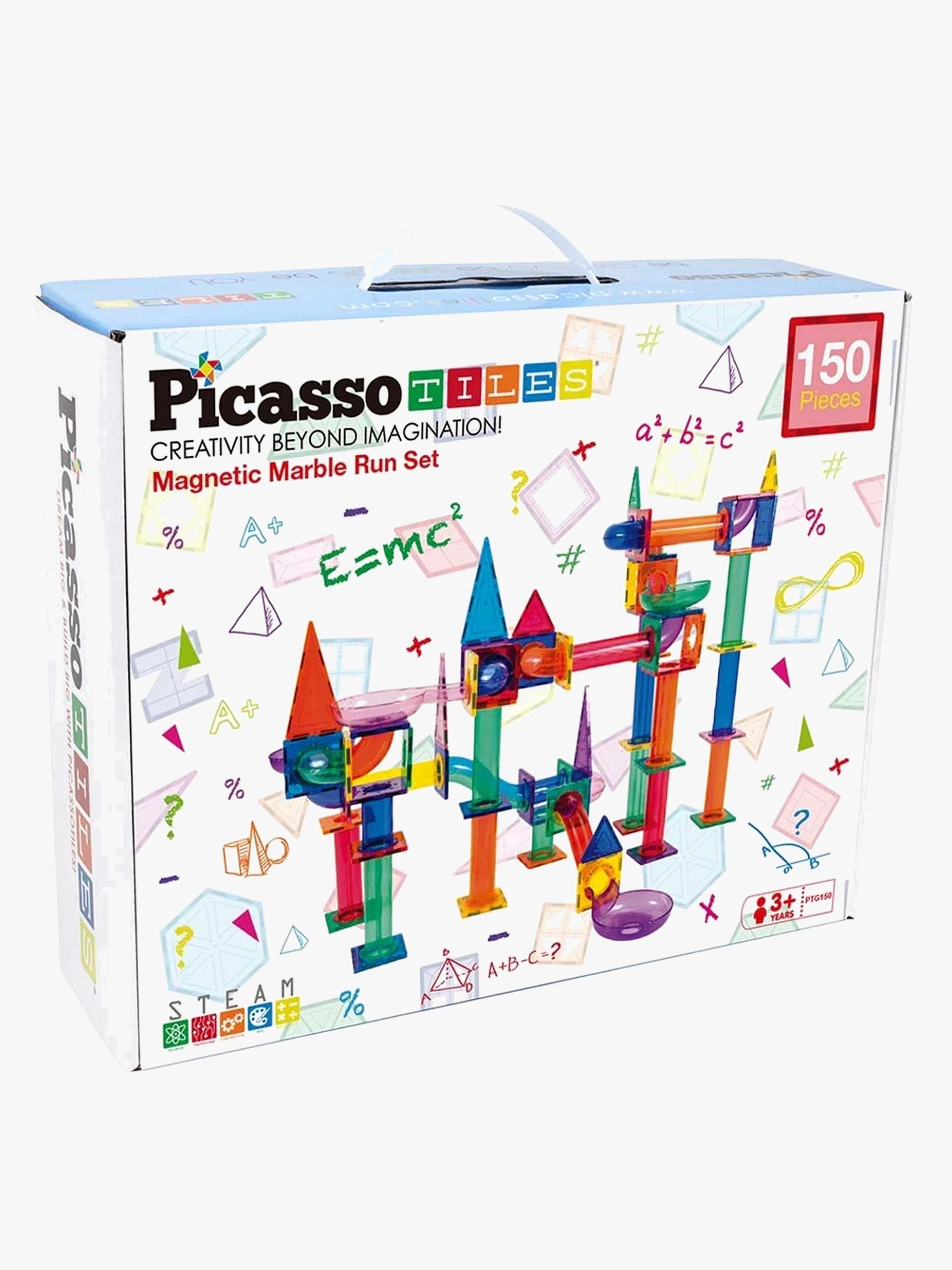 PicassoTiles Kuularata Magneettinen Rakennussarja 150