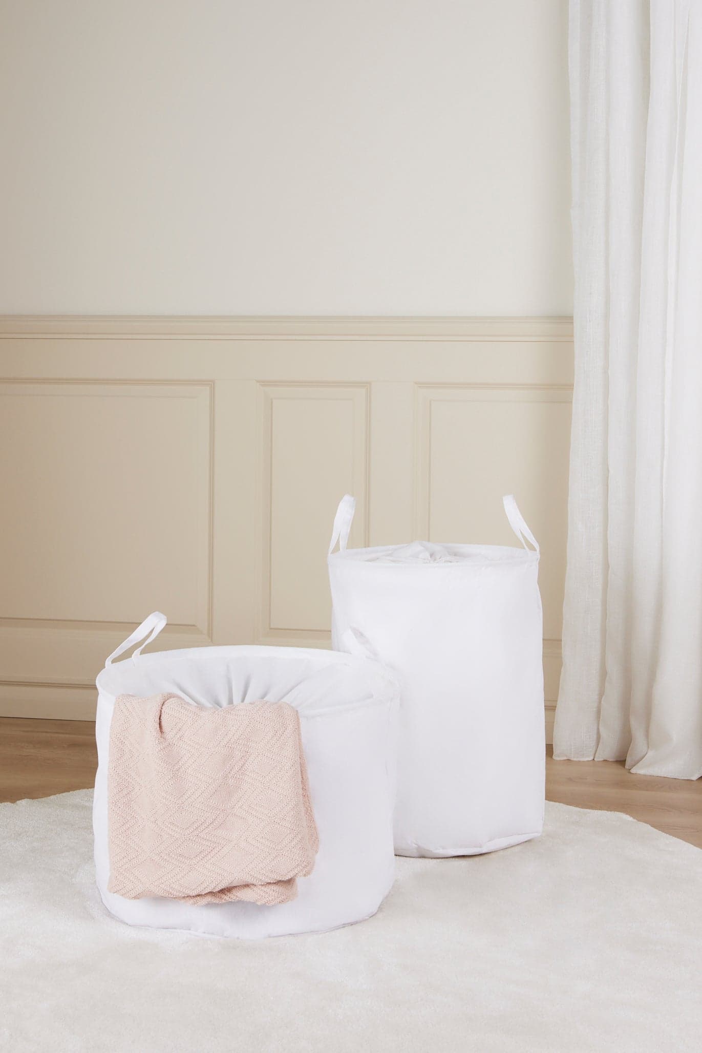 Alice & Fox DINA Säilytyskori 2-pack, Valkoinen