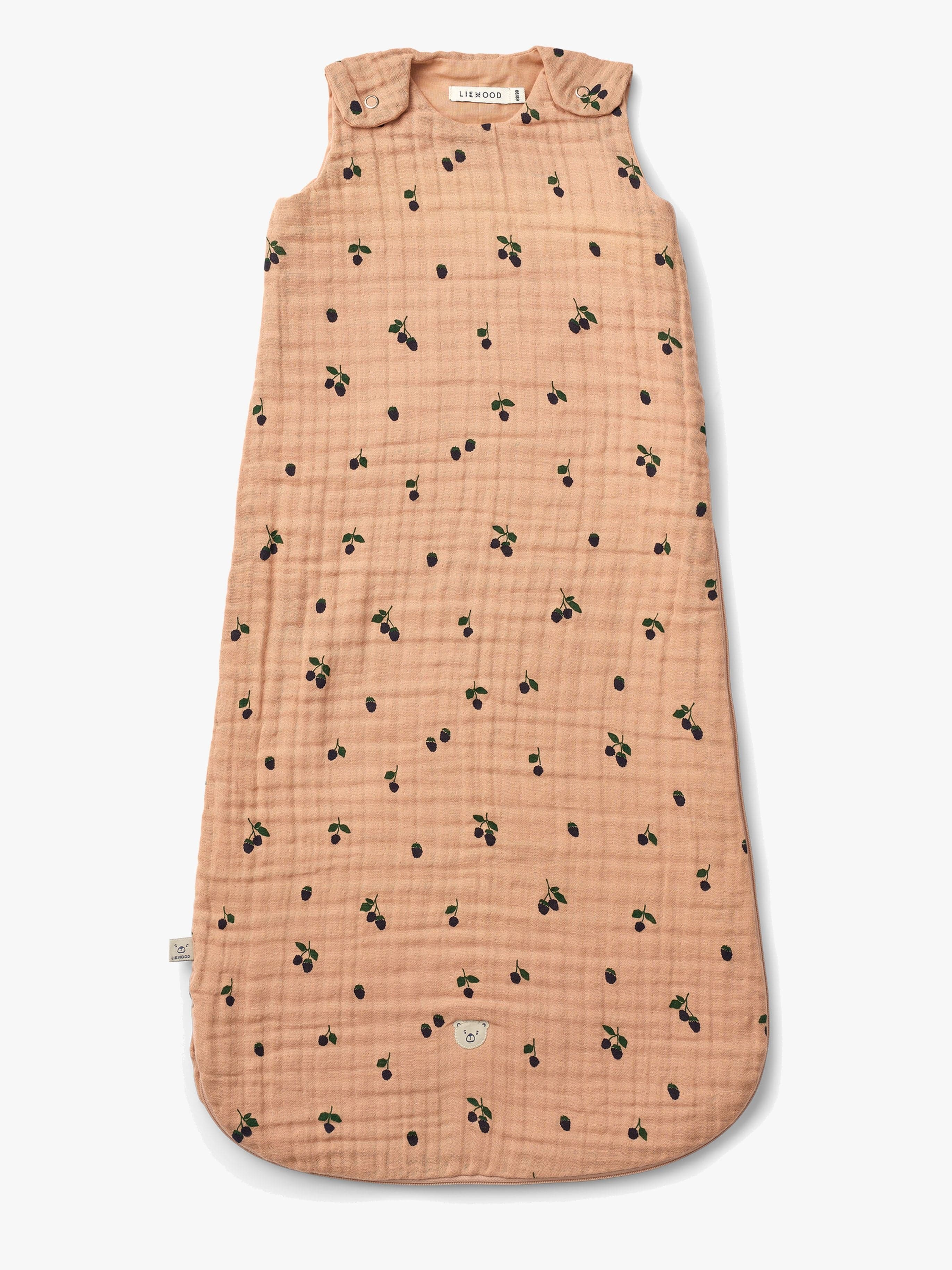 LIEWOOD Flora Unipussi Koko 68–80, Mini Berry/Pale Tuscany