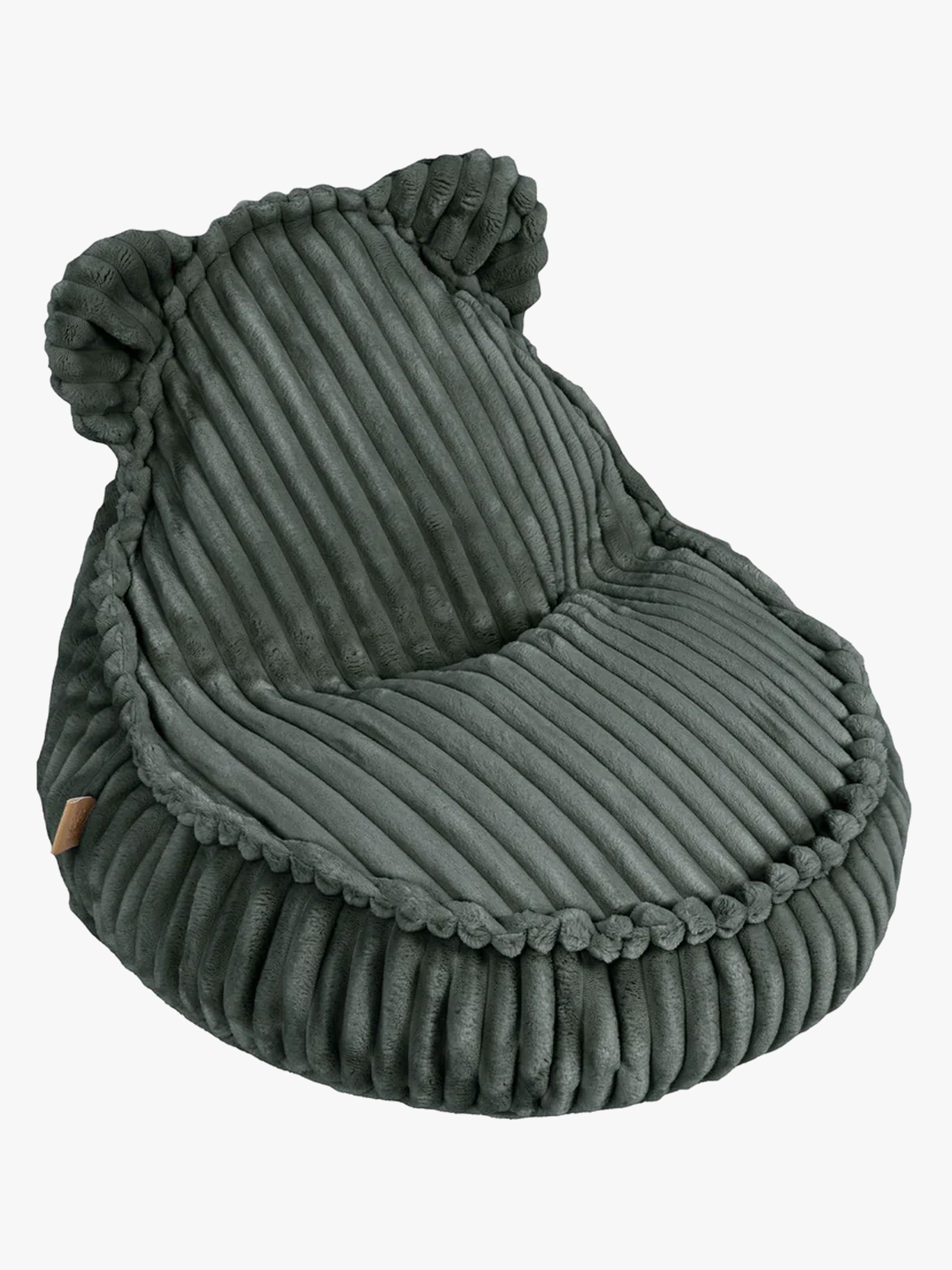 Meowbaby Churros Säkkituoli Teddy, Pineforest Green