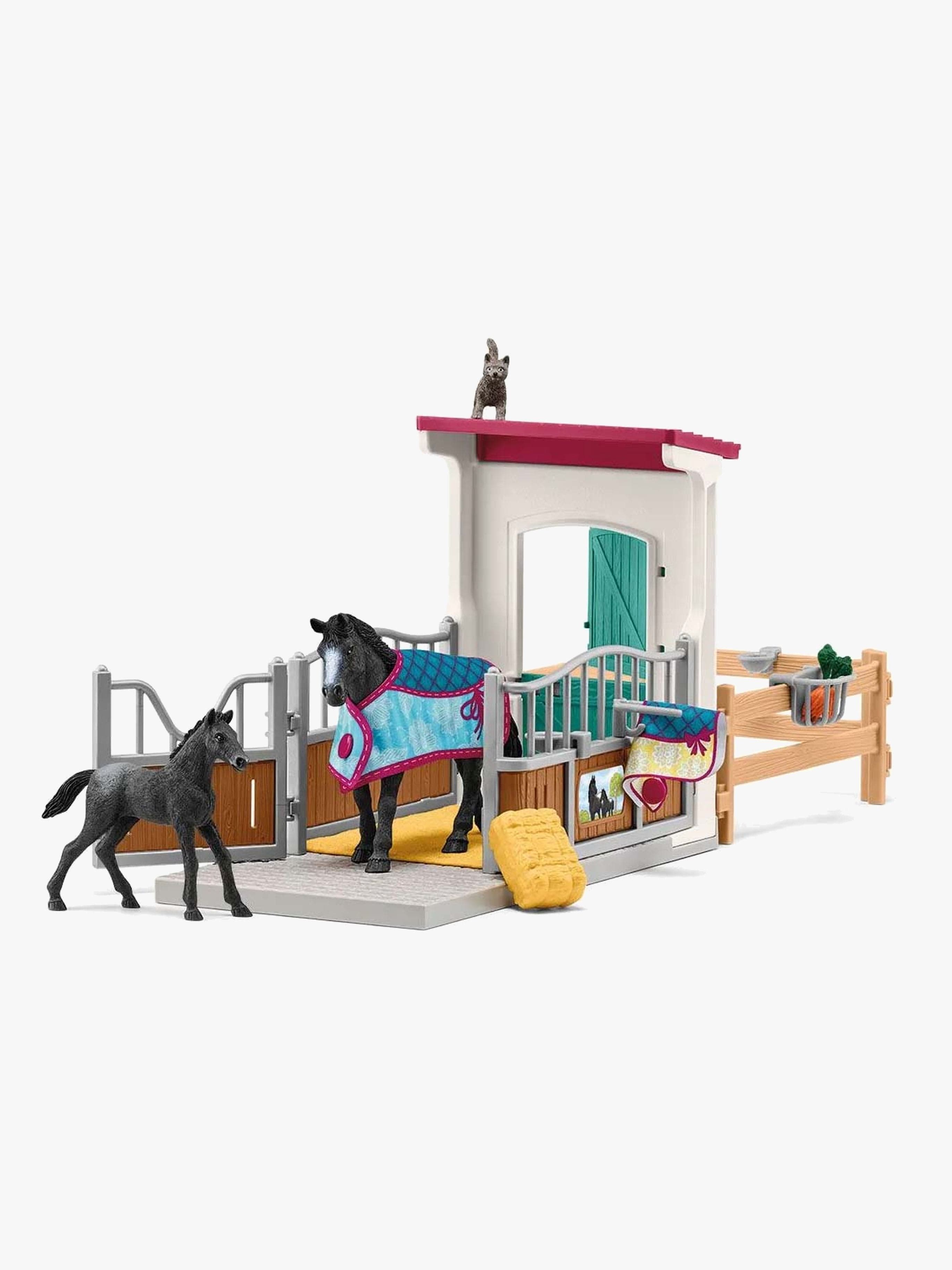 Schleich Lelusetti Hevosen Pilttuu + Tamma Ja Varsa