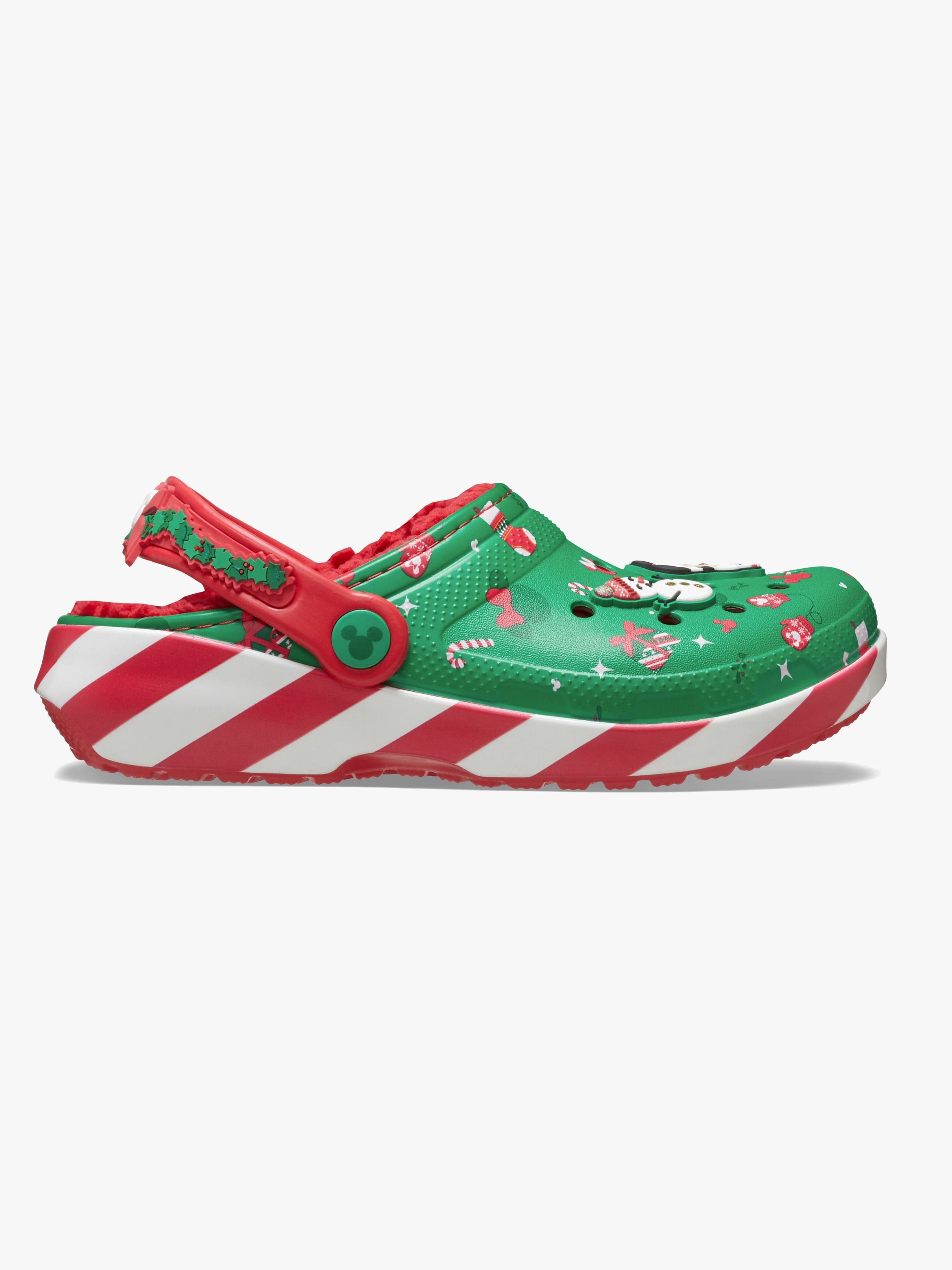 Crocs Mikki Hiiri Classic Xmas Vuorelliset Tossut, Multi, 34-35