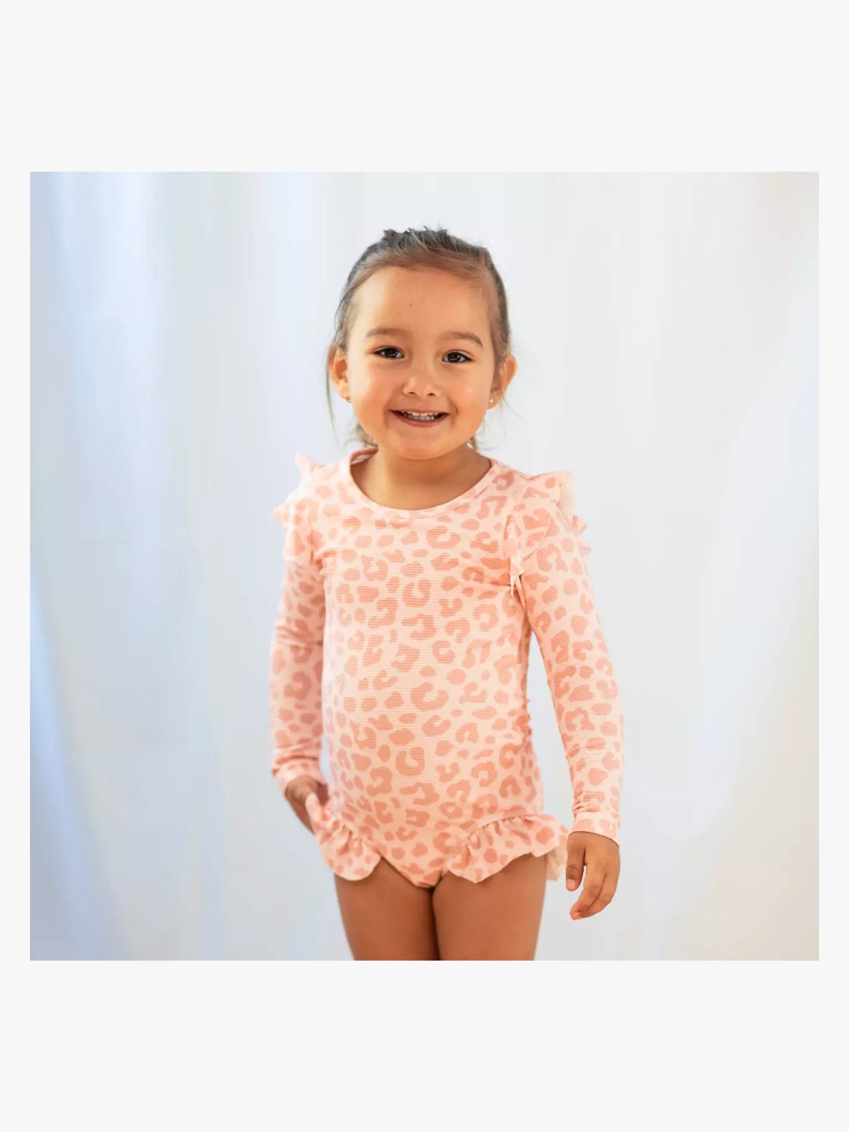 Geggamoja UV-Uimapuku, Pink Leo, 110-116