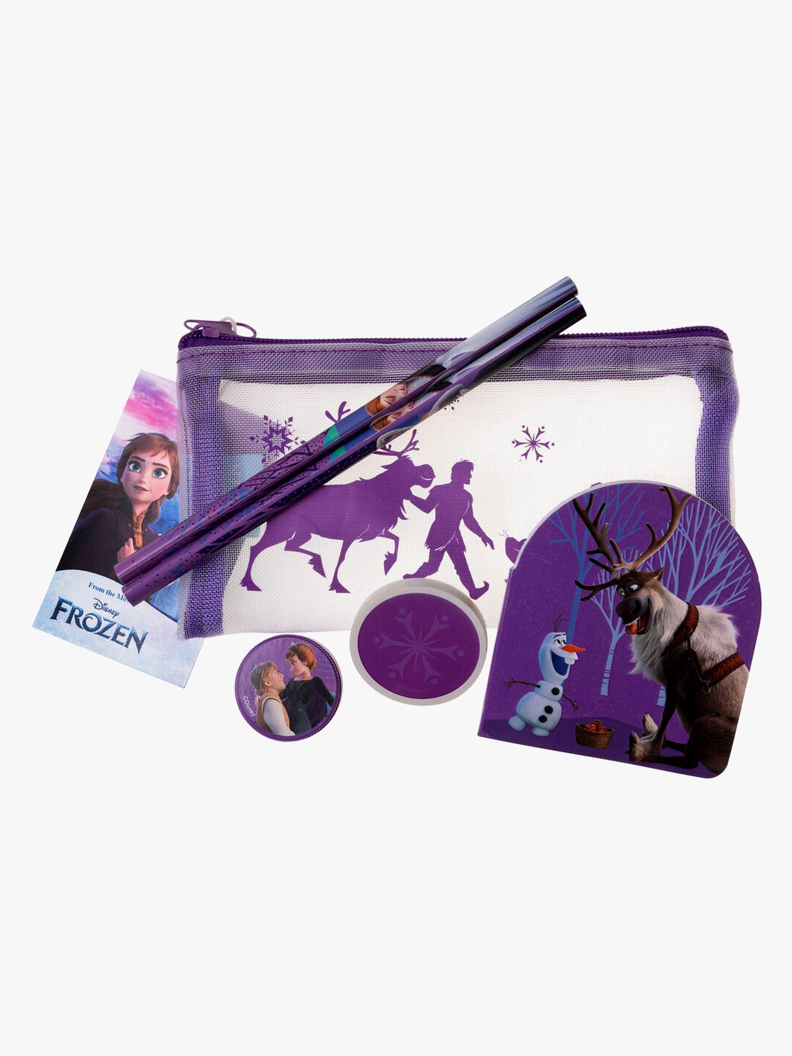 Disney Frozen Penaali + Kirjoitusvälinesetti, Violetti
