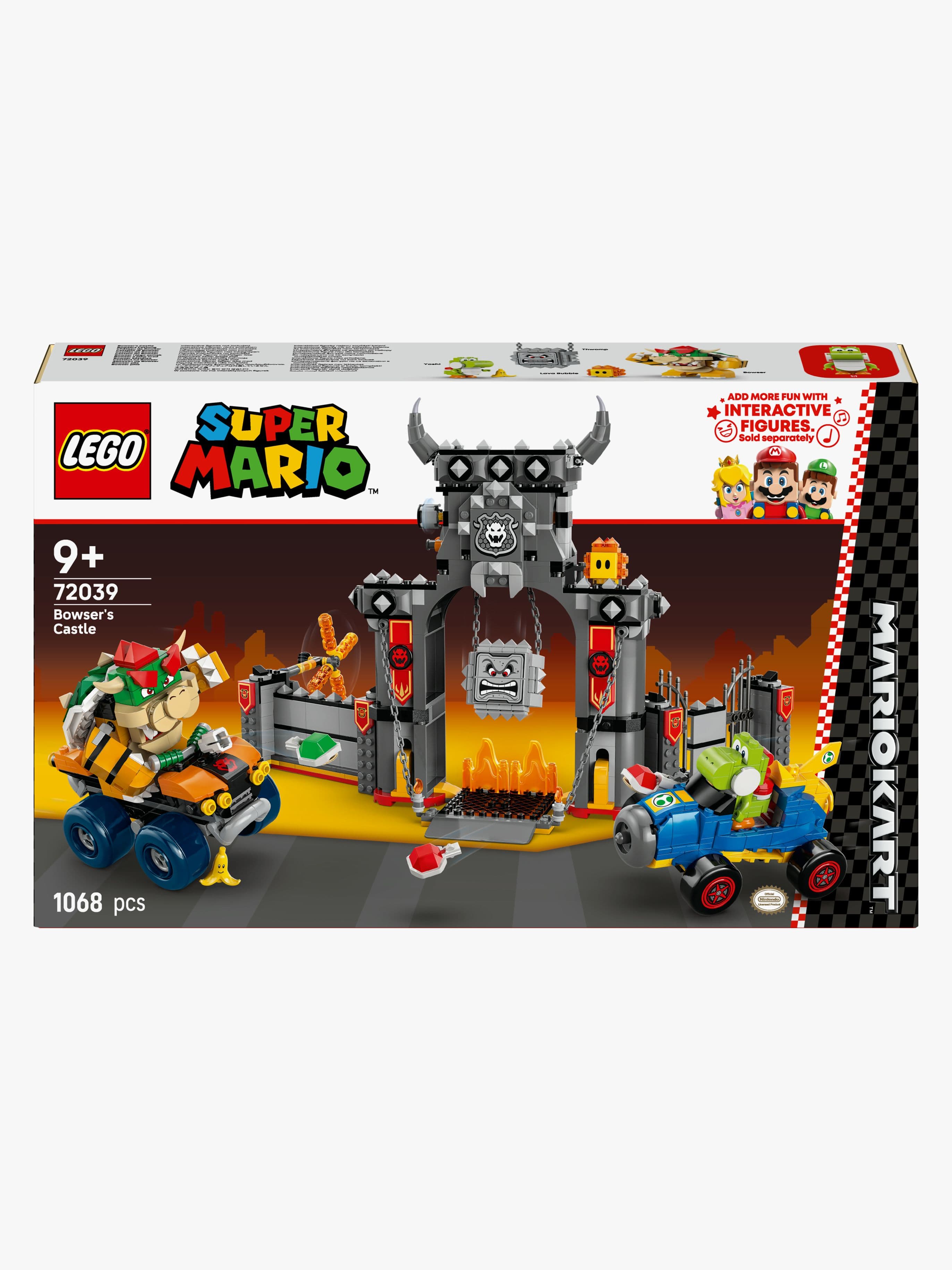LEGO Super Mario 72039 Mario Kart – Bowser"'s Castle