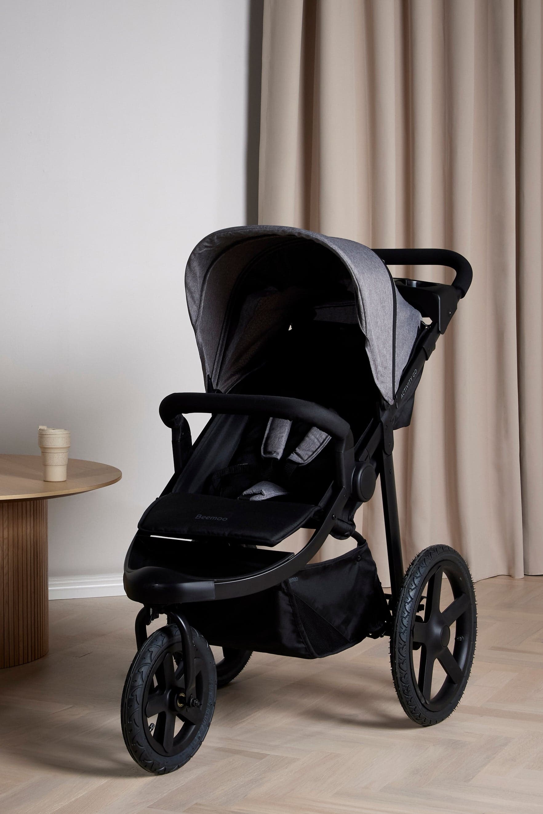 Beemoo Activity Go Juoksurattaat, Black/Dark Grey