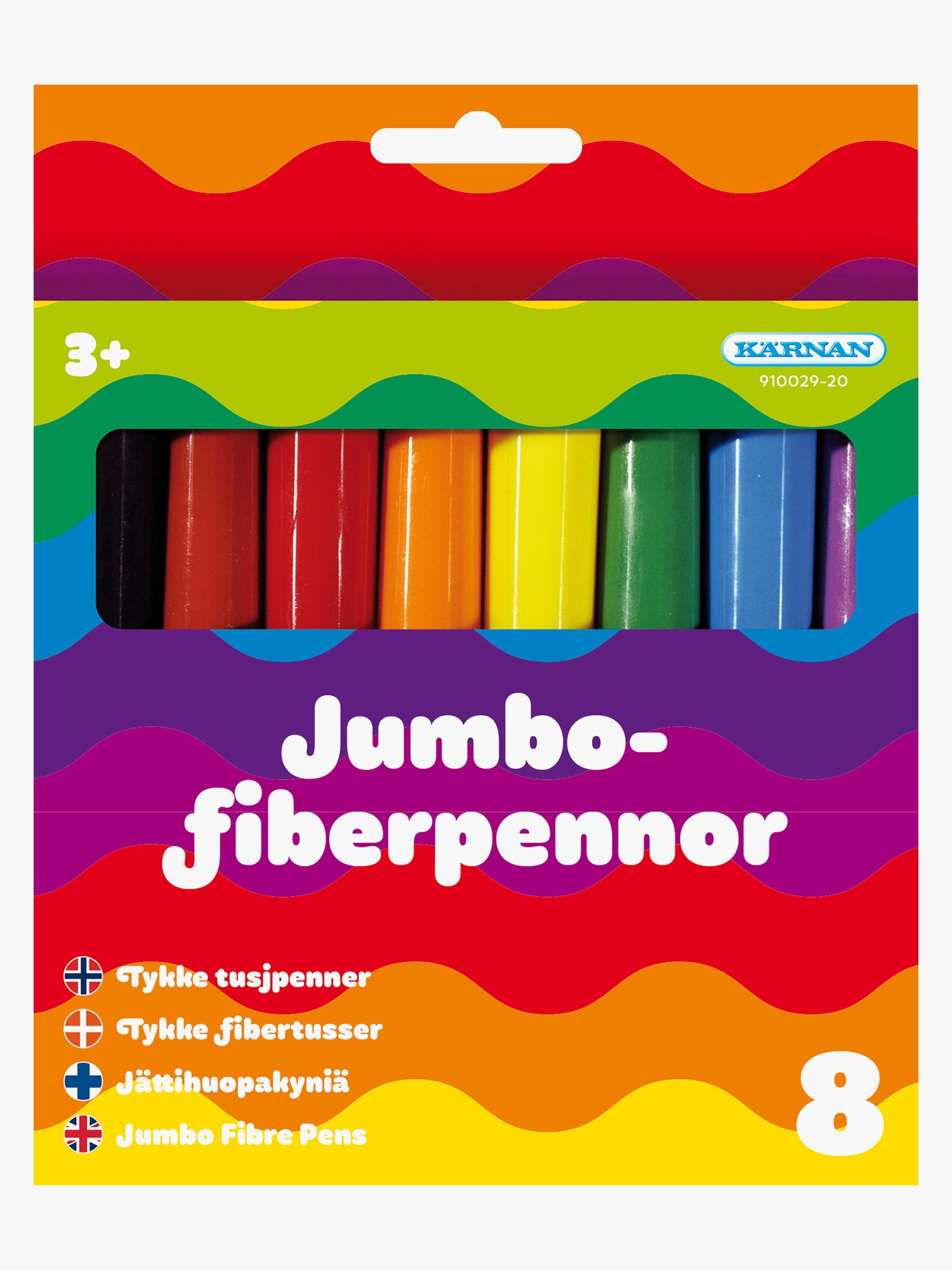 Kärnan Jumbo Tussit, 8 kpl