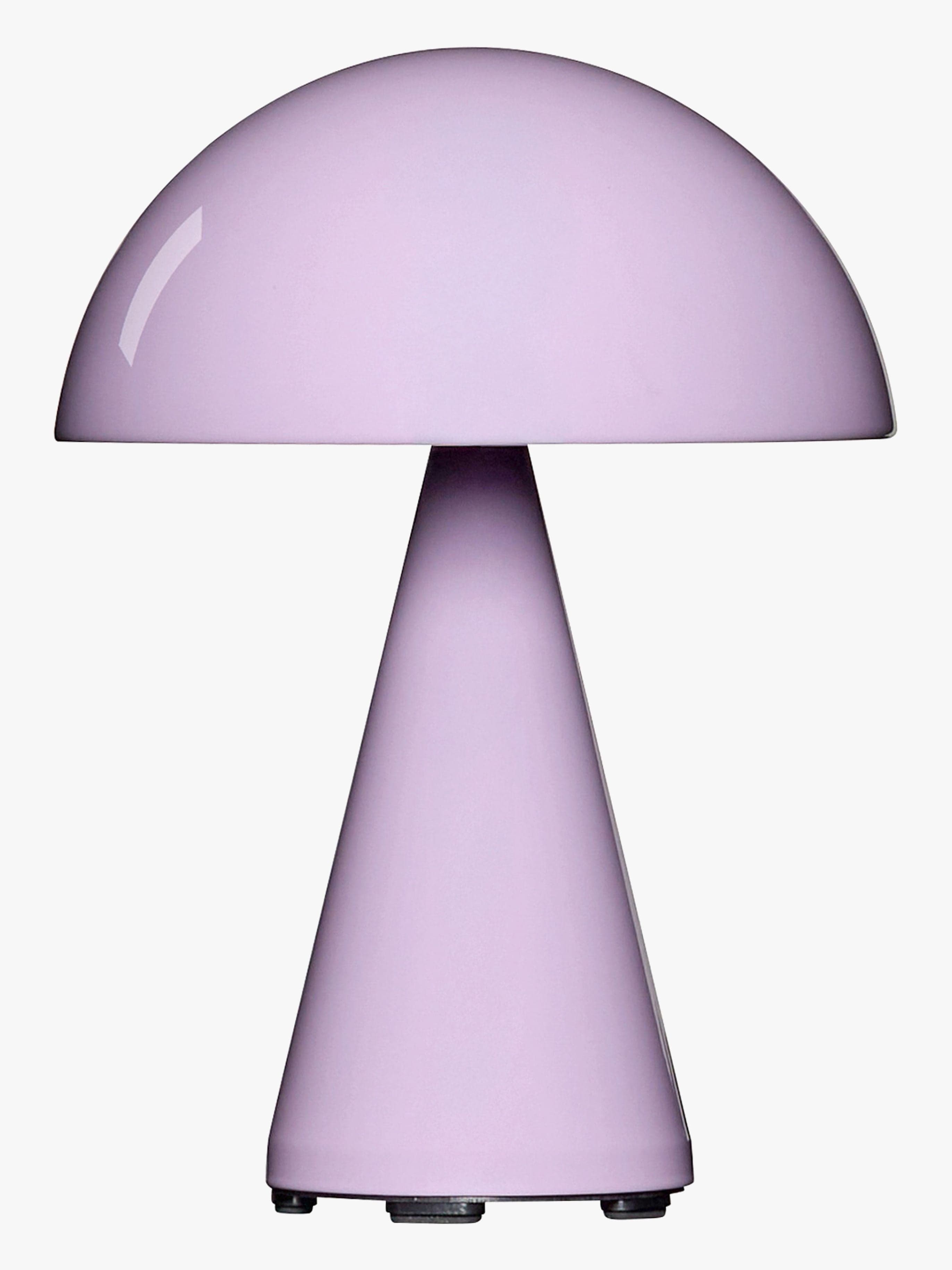 Hübsch Mush Kannettava Pöytävalaisin, Light Purple