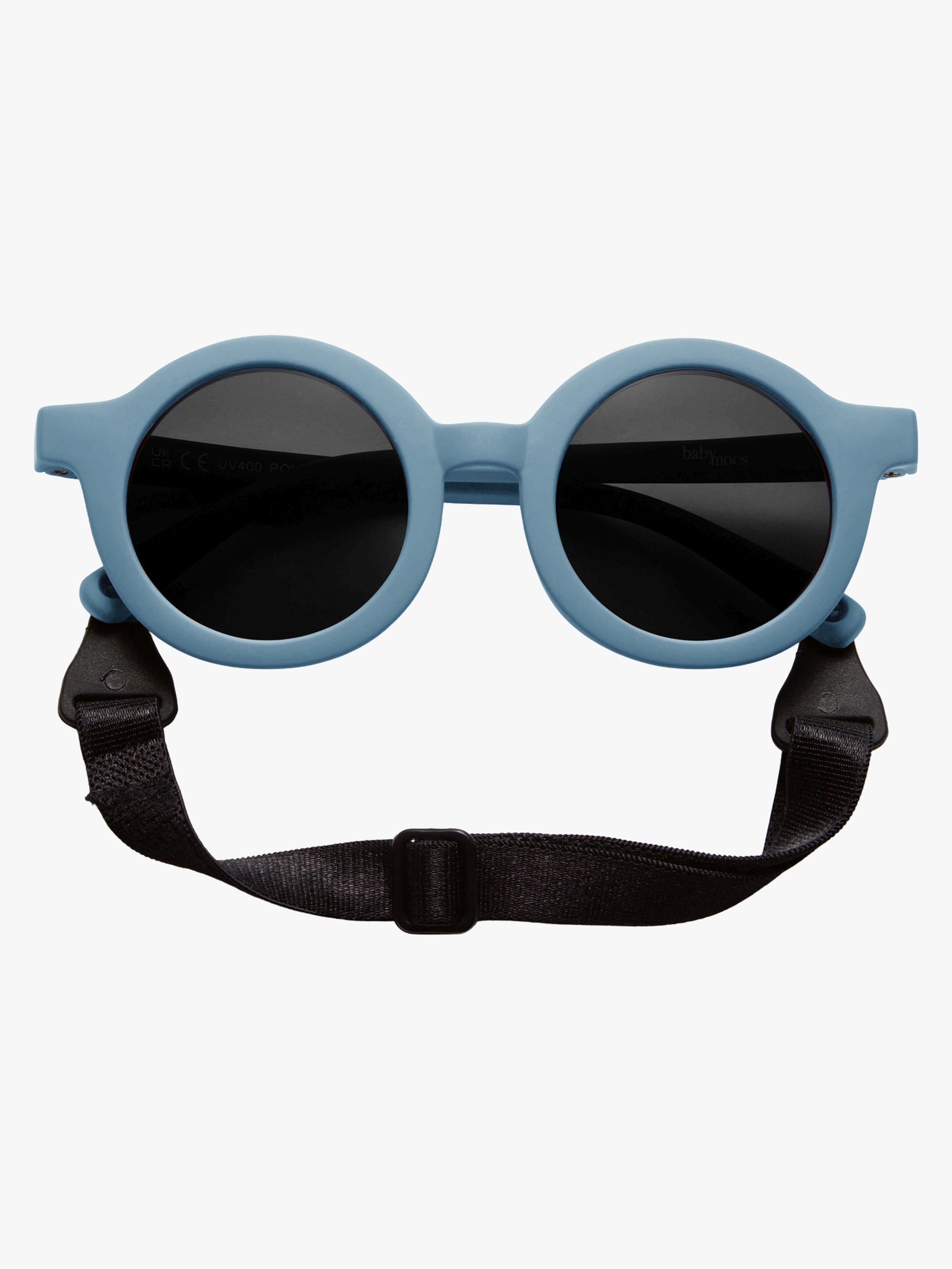 BabyMocs Signature Soft Taivutettavat Aurinkolasit, Sininen, 0-18 kk