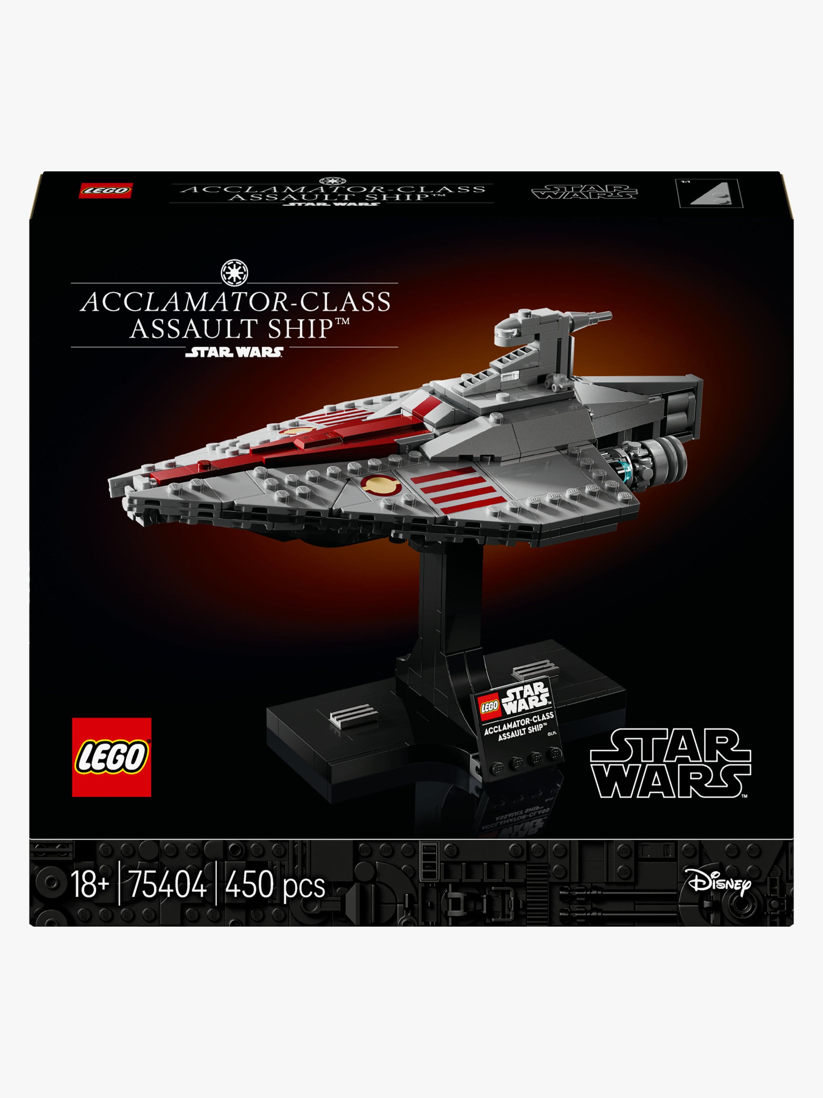 LEGO Star Wars 75404 Acclamator-luokan hyökkäysalus