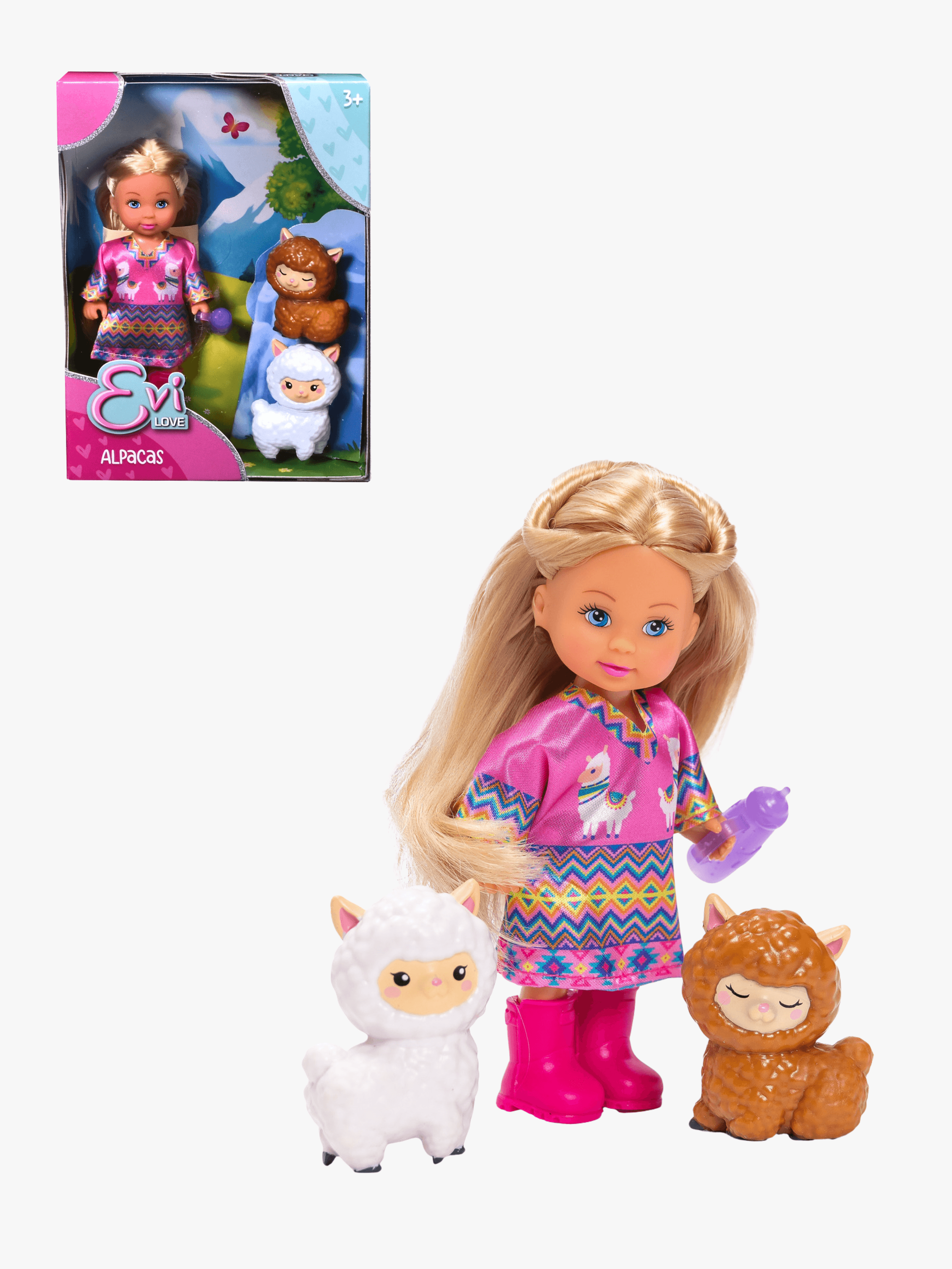 Evi Love Nukke + Alpakat 12 cm