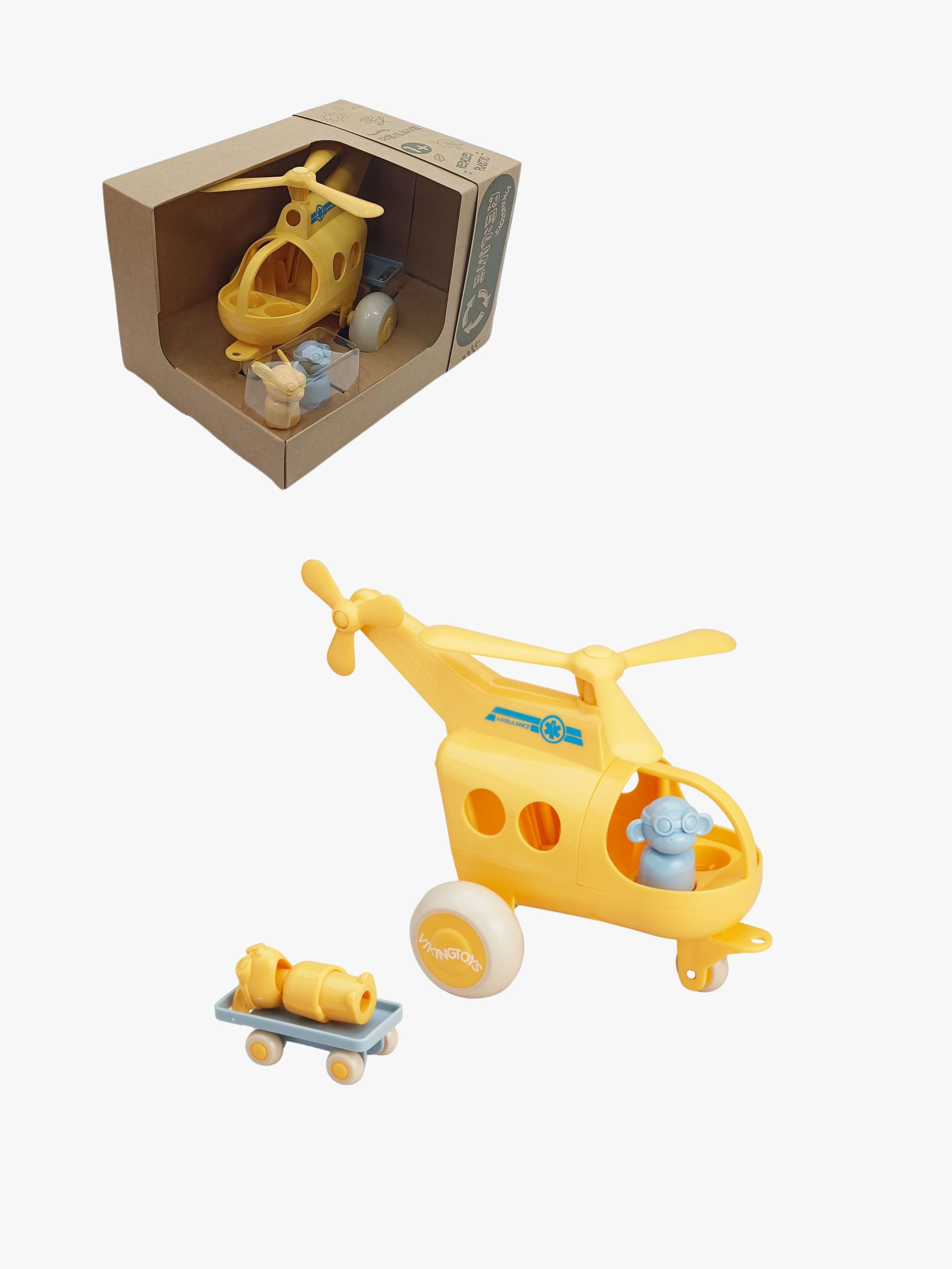 Viking Toys Lelusetti Ambulanssihelikopteri