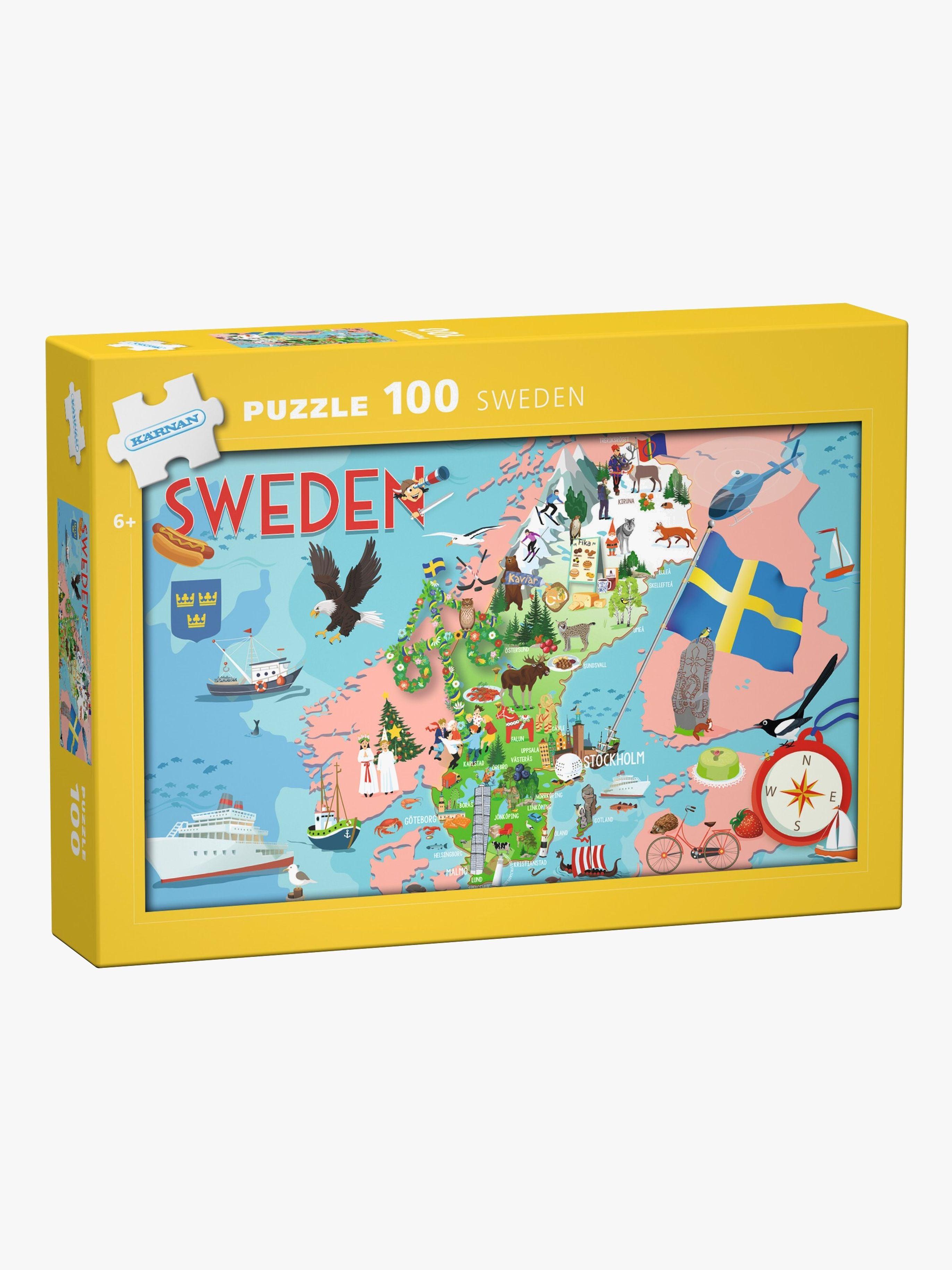Kärnan Palapeli Ruotsi 100