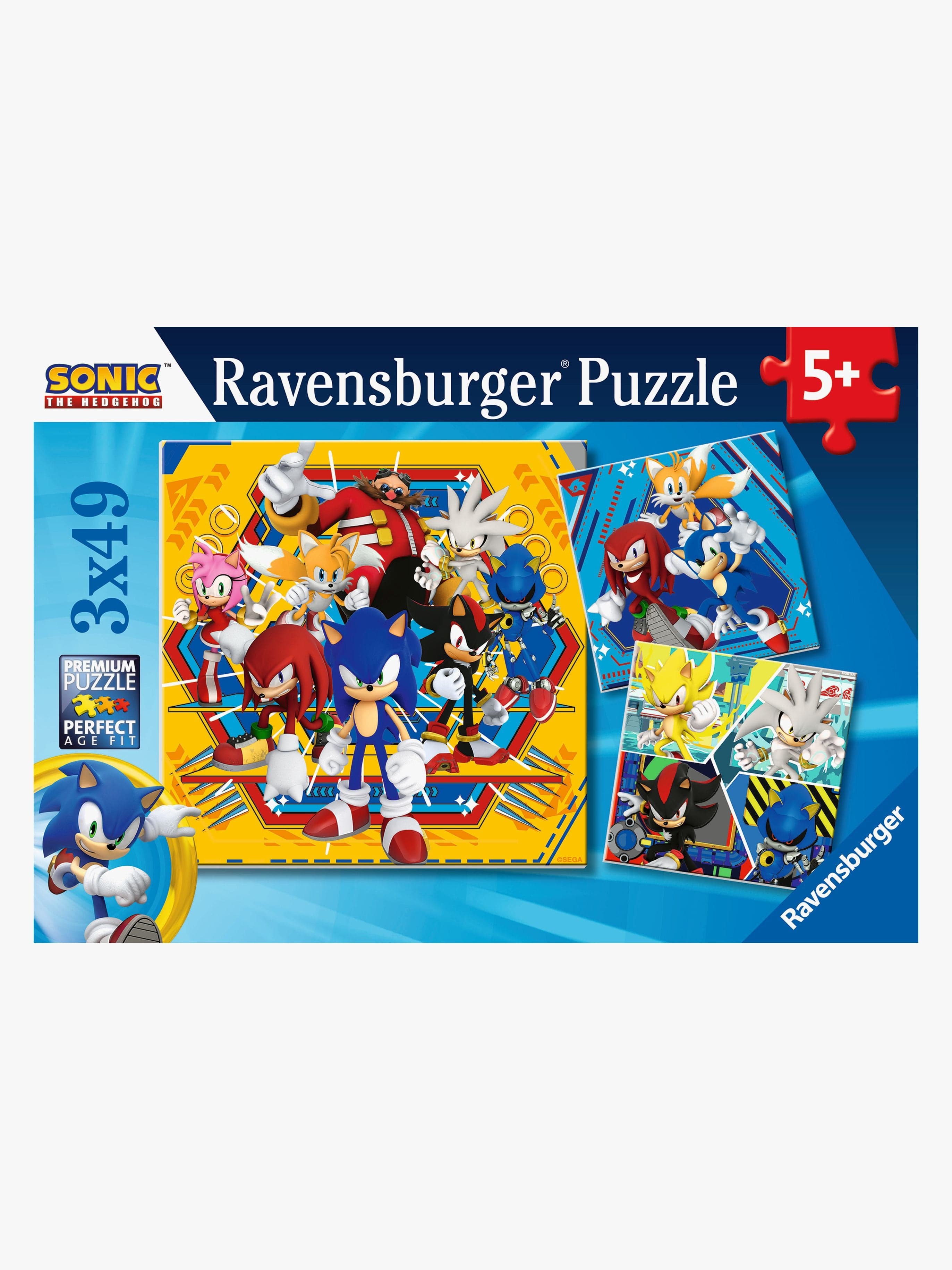 Ravensburger Palapelit Sonic Core 3x49