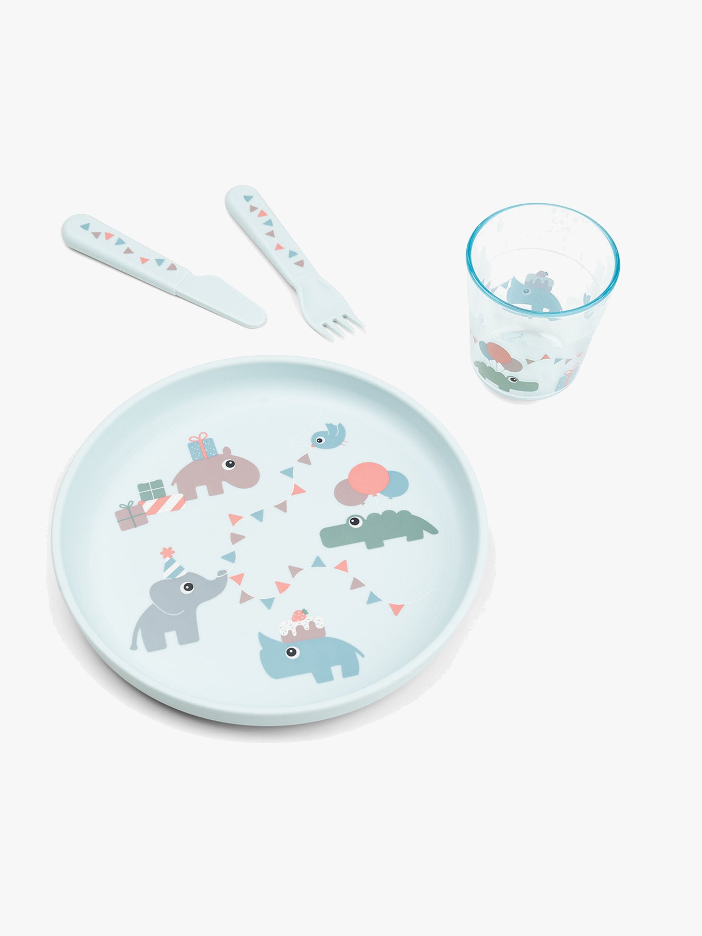 Done By Deer Foodie Ruokailusetti Celebration, Blue