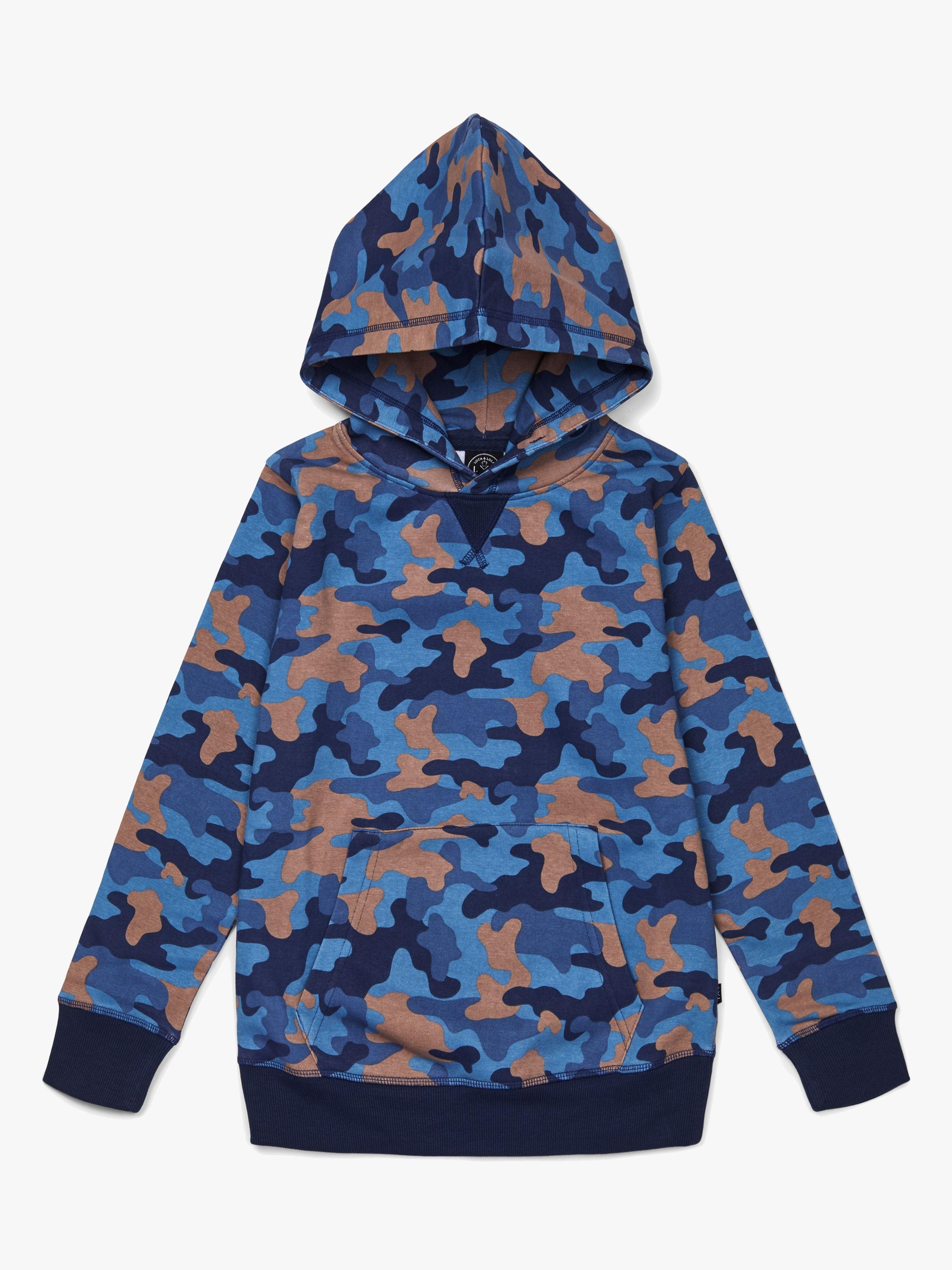 Luca & Lola Rafaele Huppari, Blue Camouflage 98-104