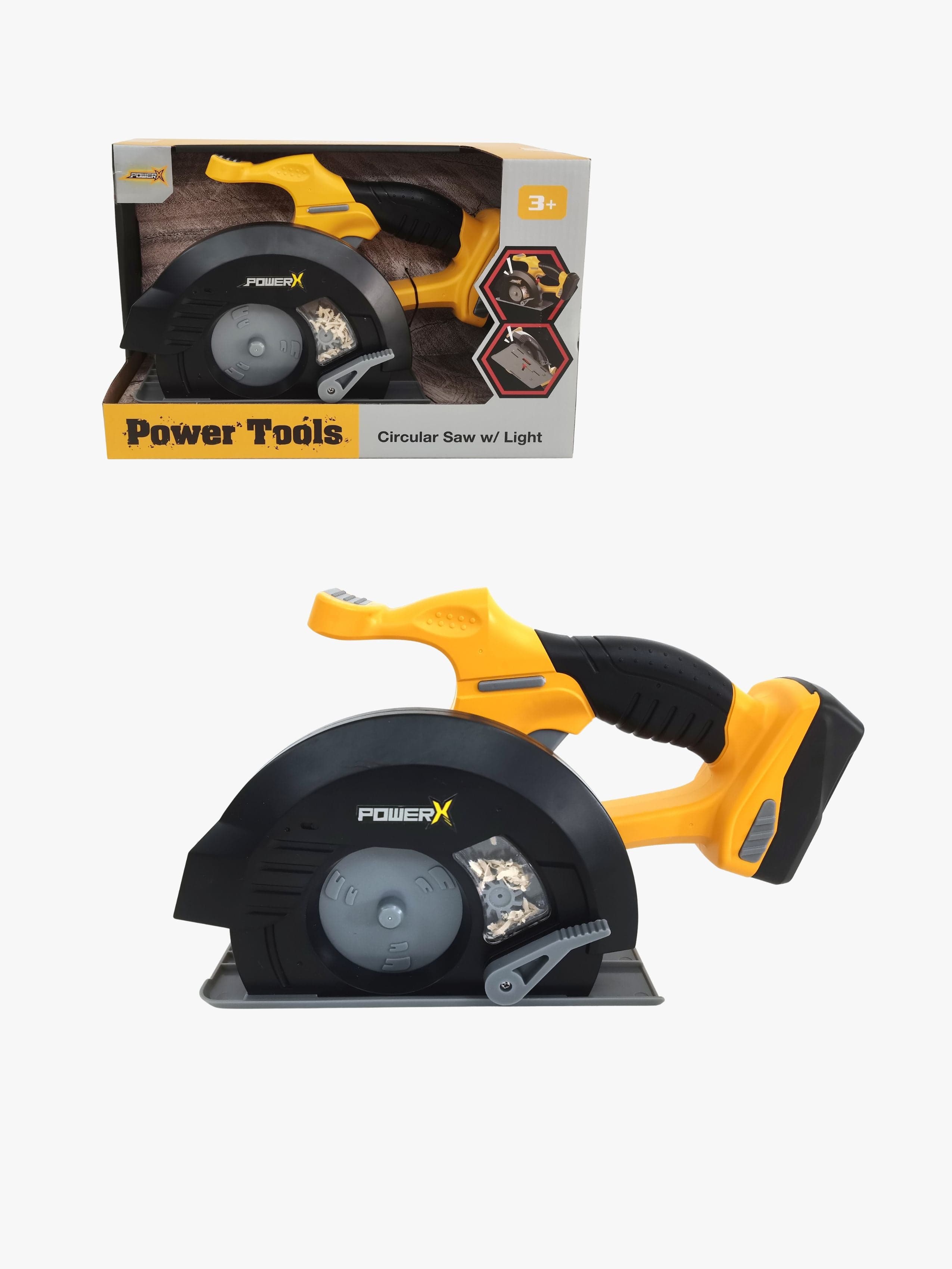 Power X Pyörösaha Valolla