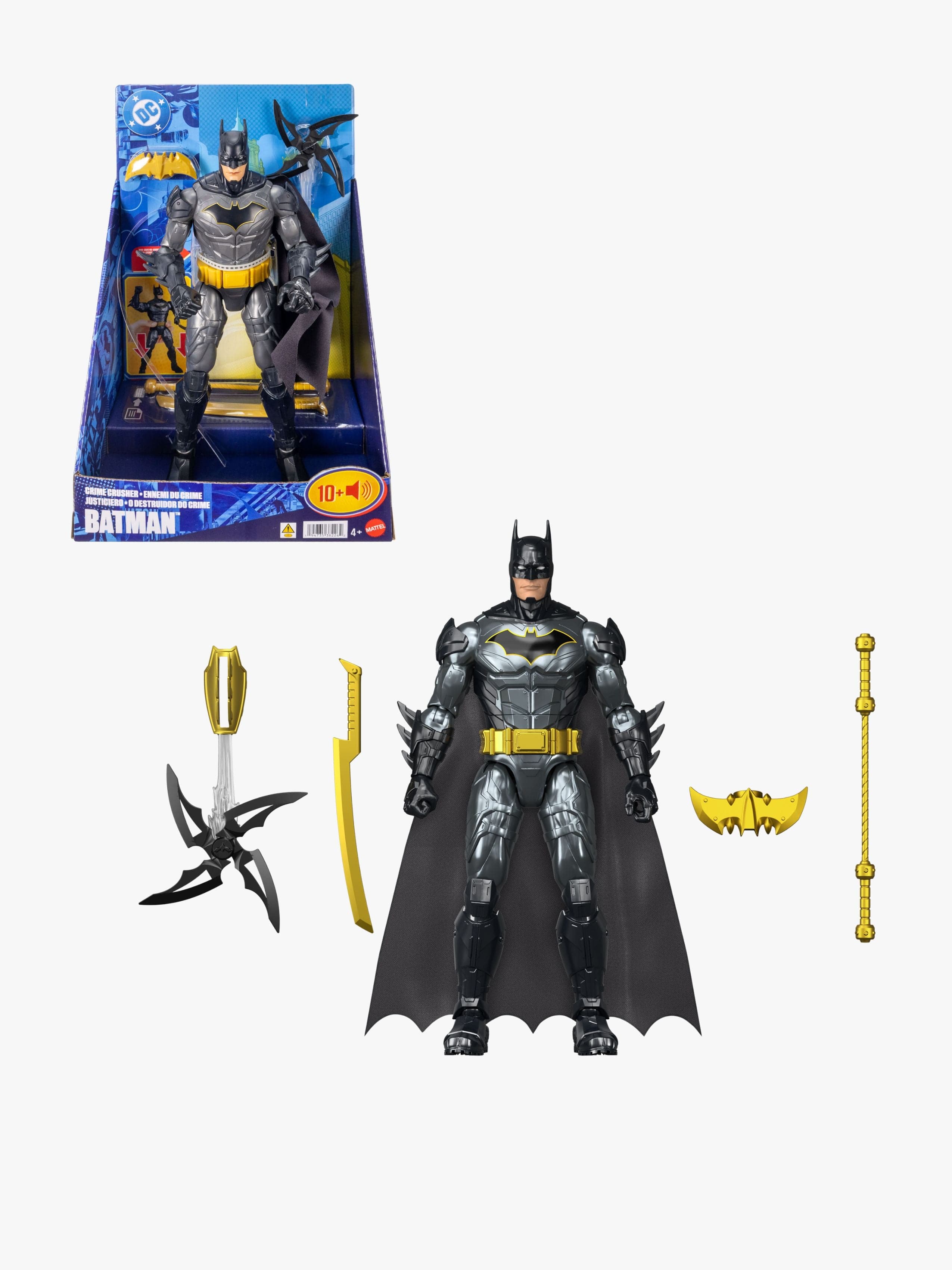 Batman Toimintahahmo + Äänet 30 cm