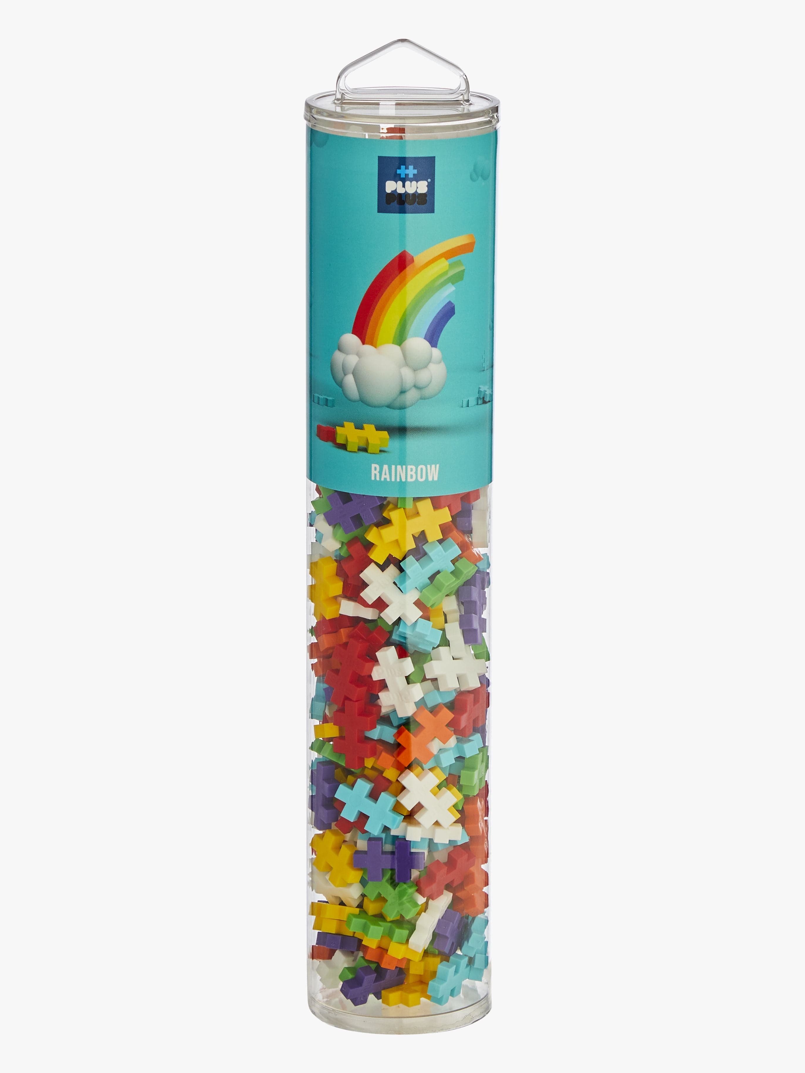 Plus-Plus Rakennussarja Tube Rainbow Color Mix 240 Osaa