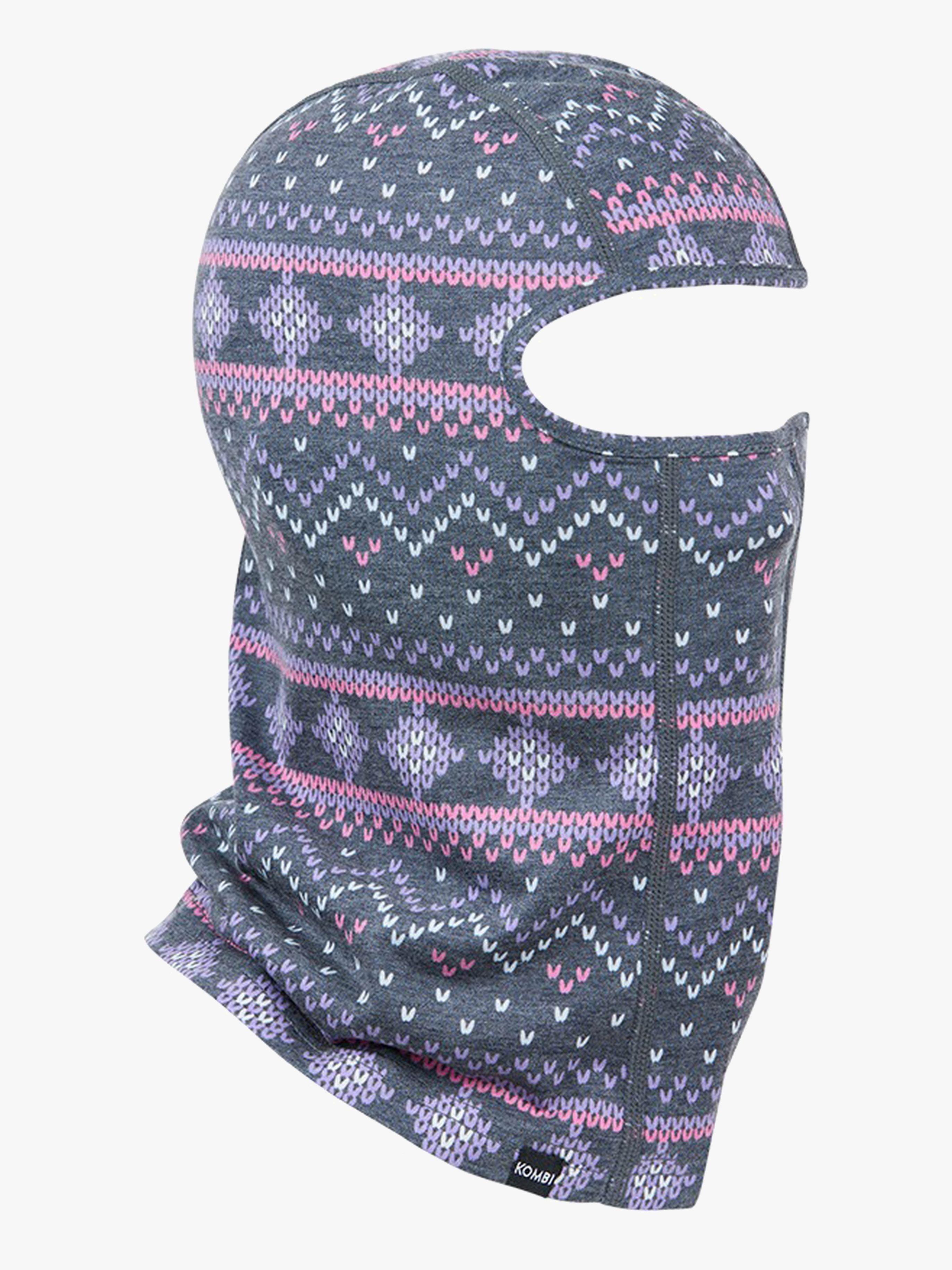 Kombi Merino Kypärämyssy Jr, Pink Snow Jacq