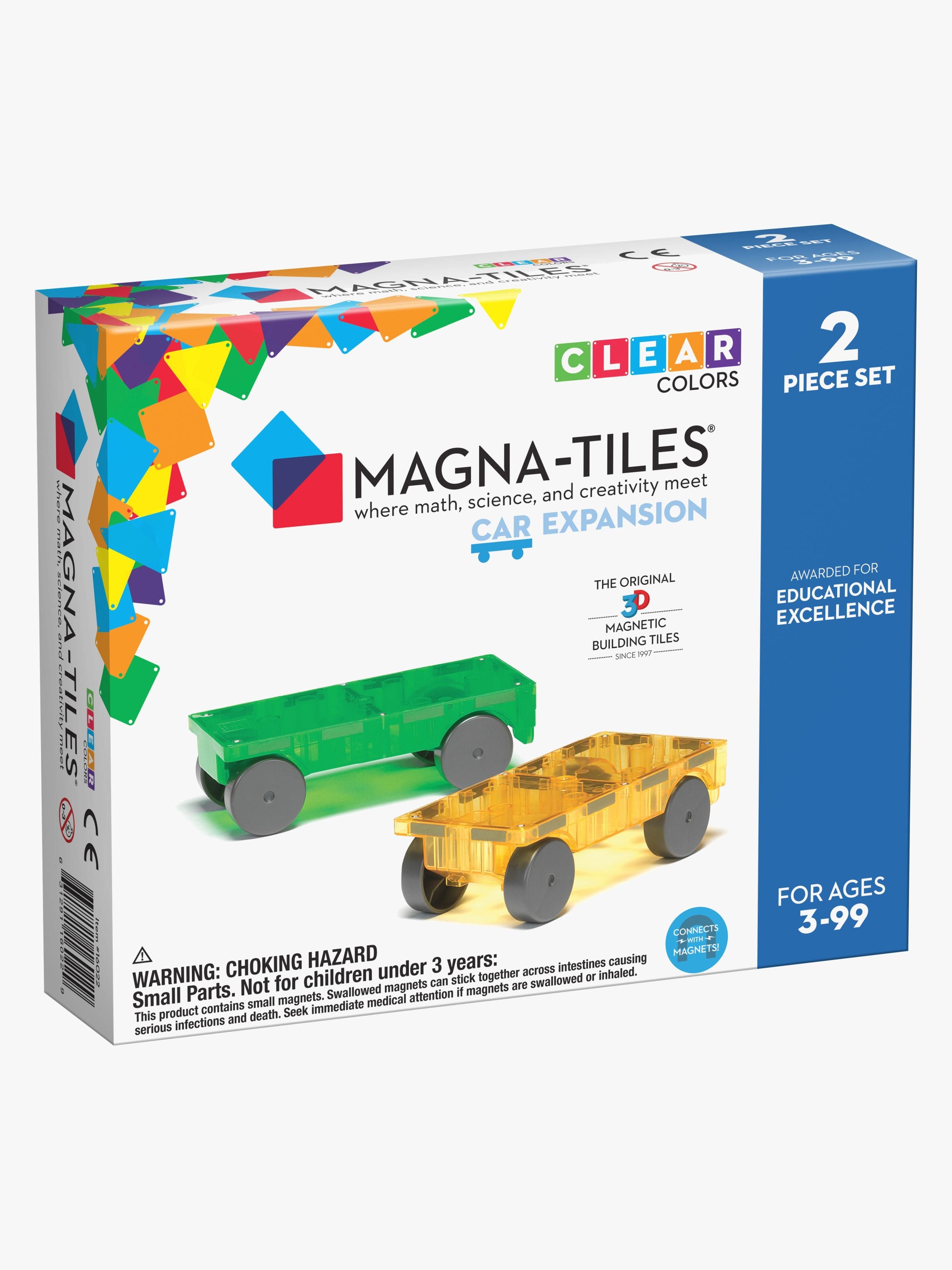 MAGNA-TILES Autot Rakennussarja 2