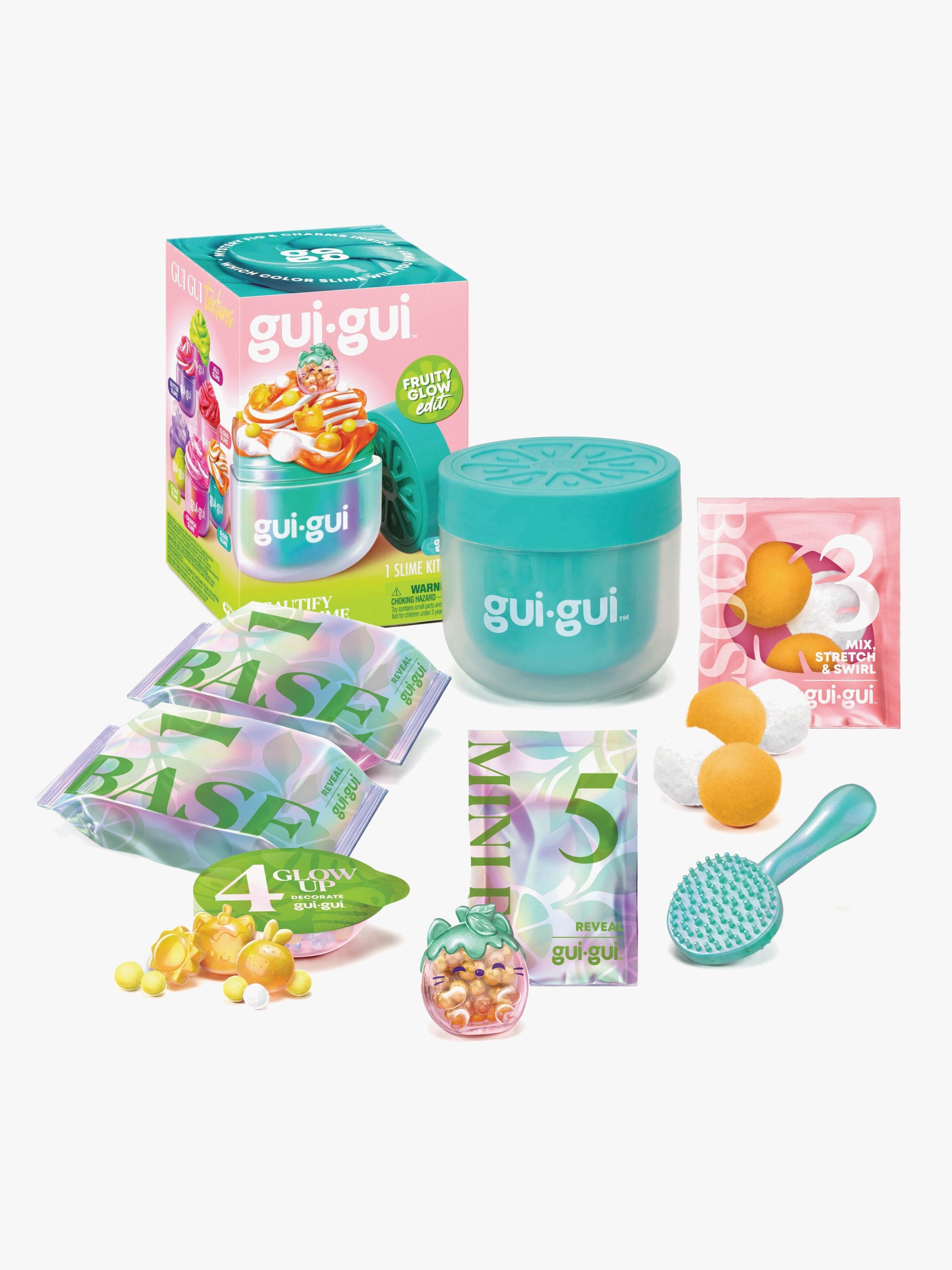 Gui Gui Rakennemassa Fruity Glow, Keltainen