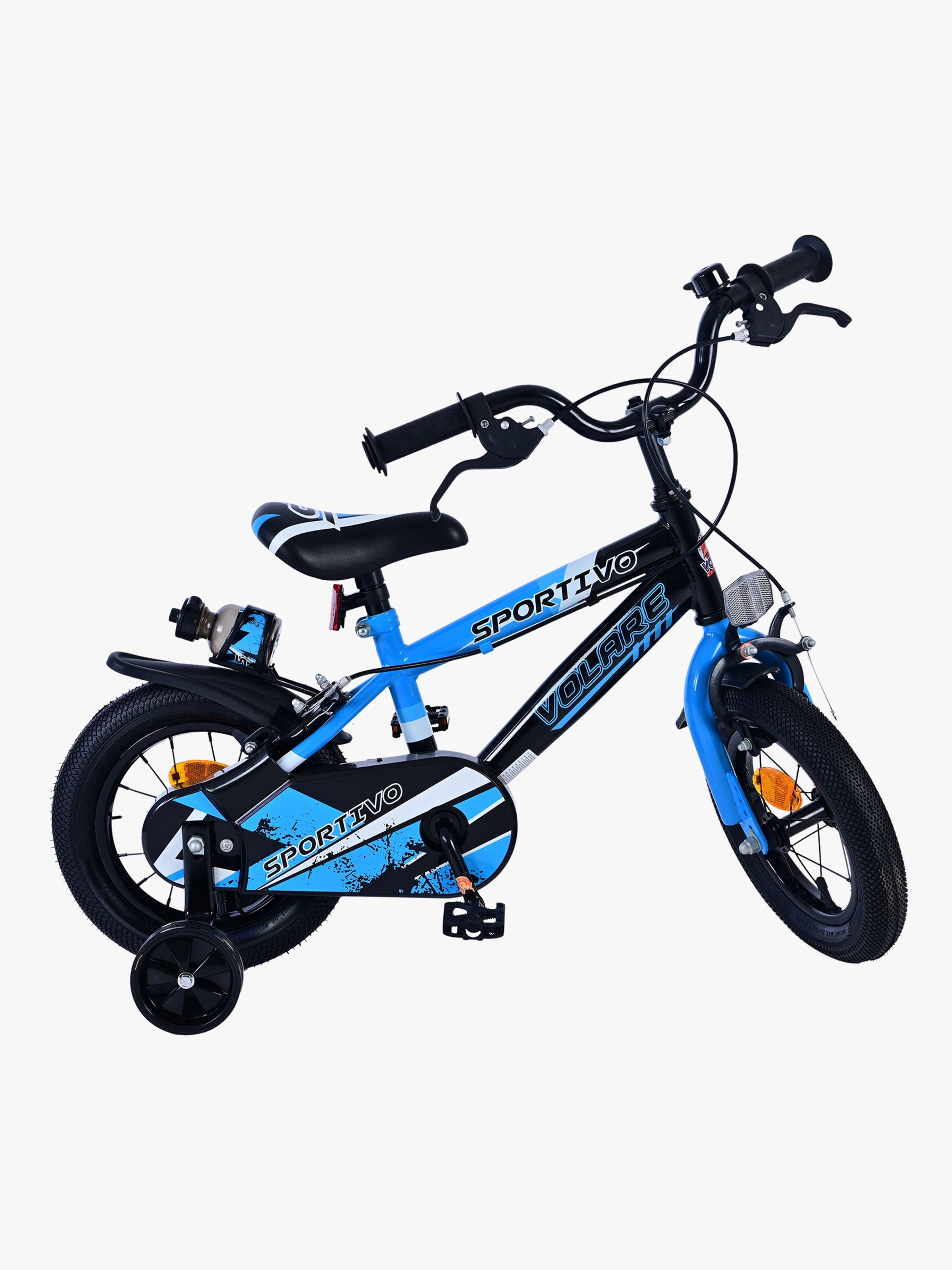 Volare Sportivo Polkupyörä 12"'"' 2 Käsijarrua, Sininen/Musta