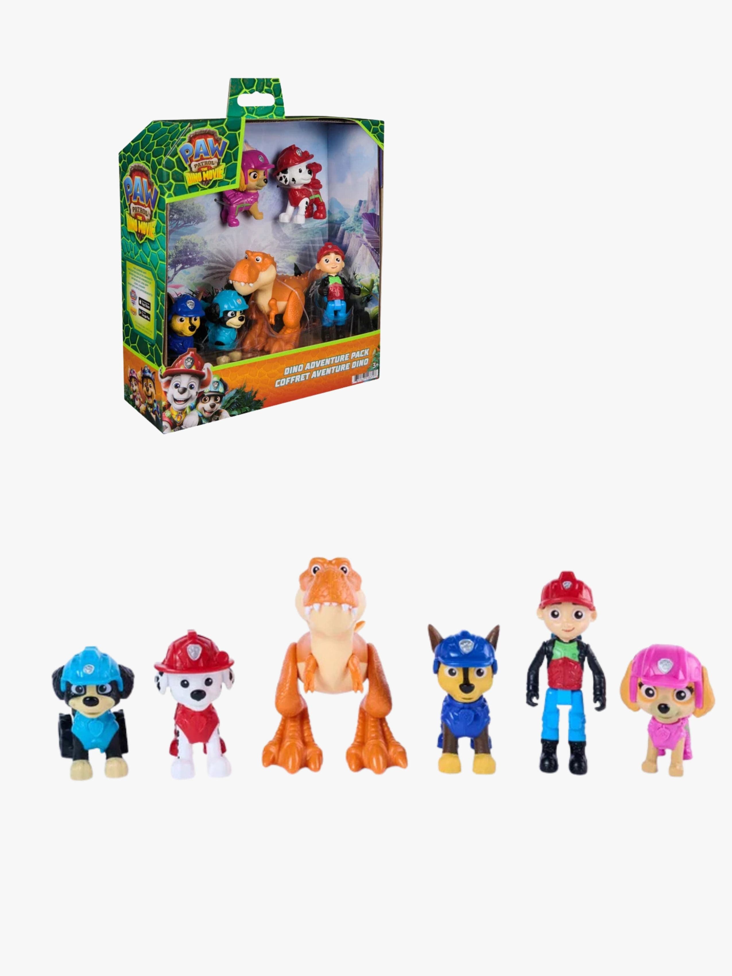 Ryhmä Hau Dinosaurus-Elokuva Dino Rescue Figuurit 6-pack
