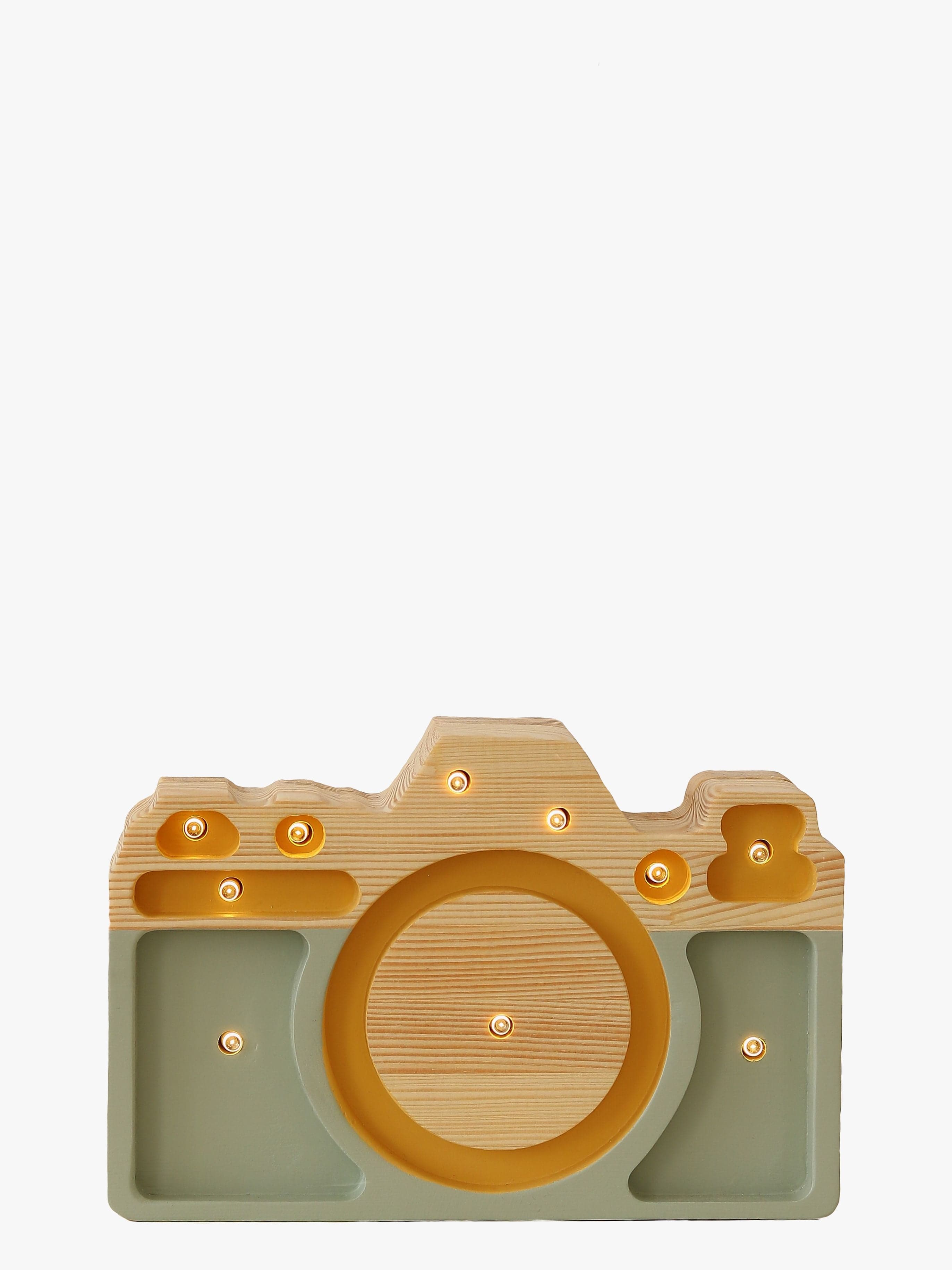 Little Lights Valaisin Kamera, Green/Yellow