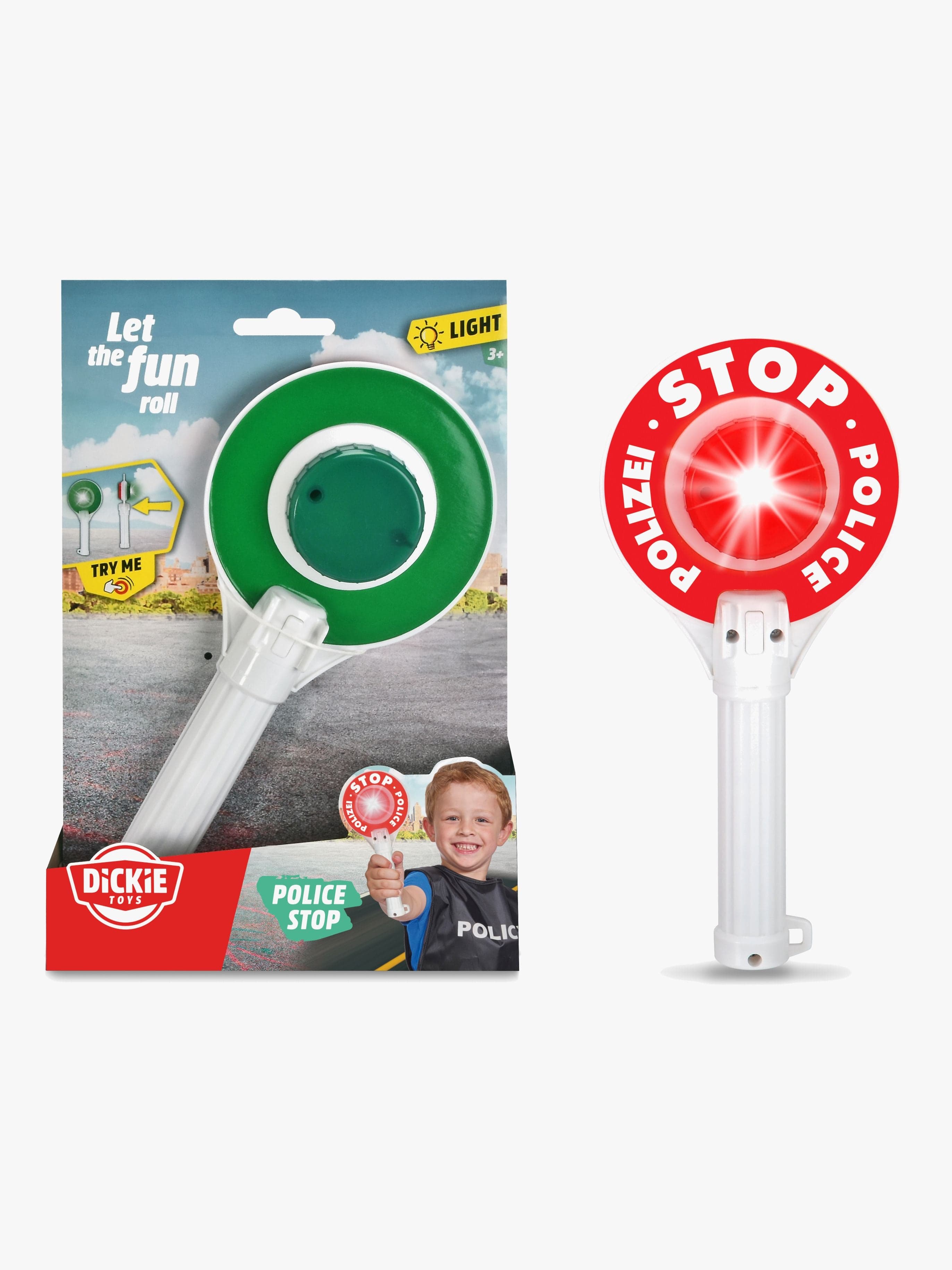 Dickie Toys Poliisin Stop-merkki