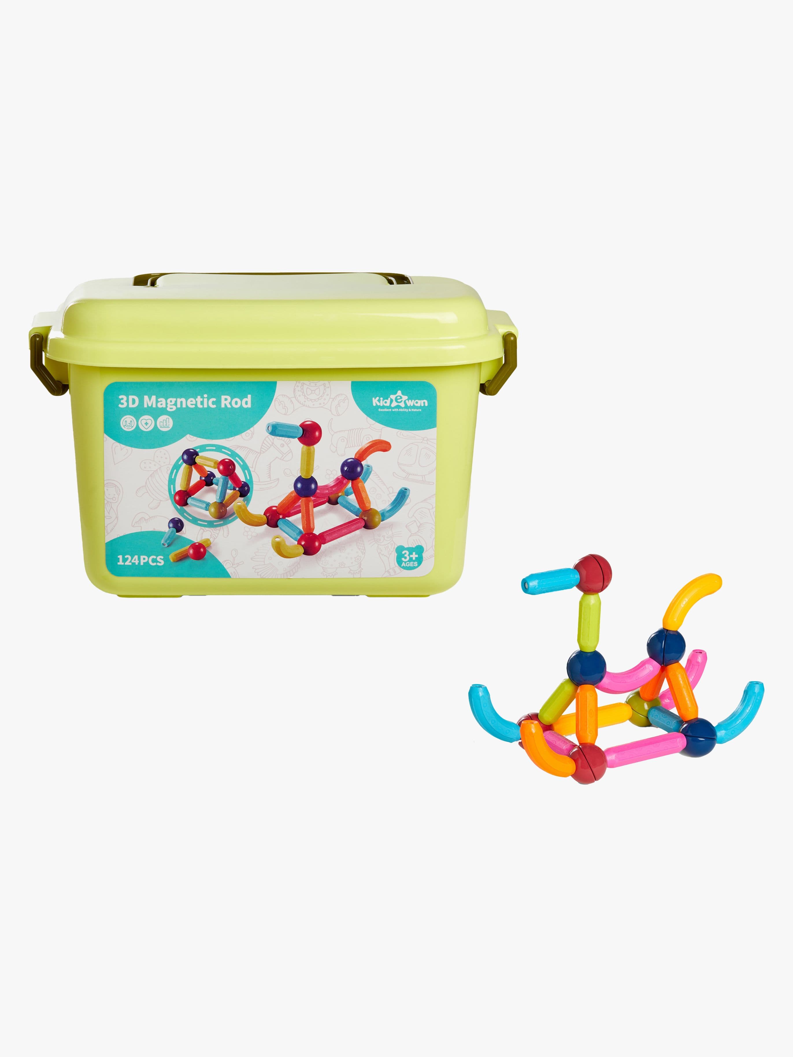 Fippla Suuret Magneettiset Rakennuspalikat 124