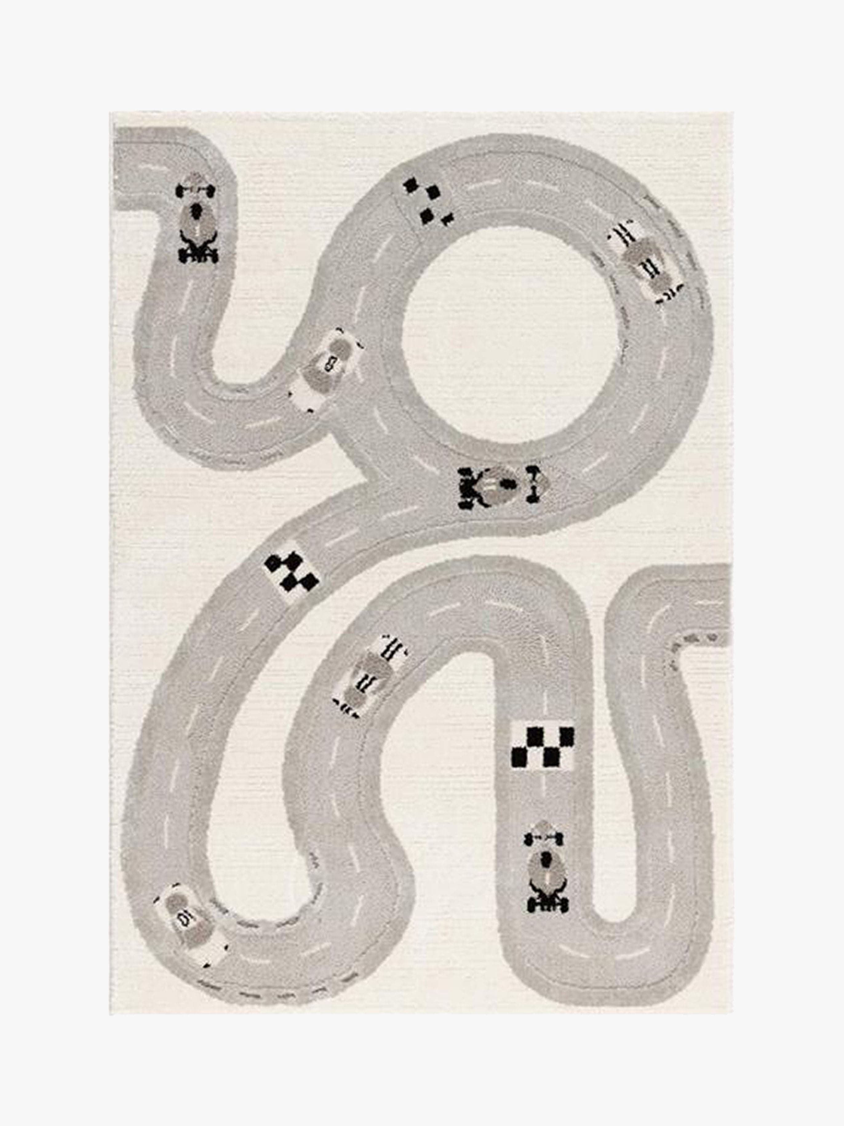 KMCarpets Matto Tie 80x150, Kermanvalkoinen