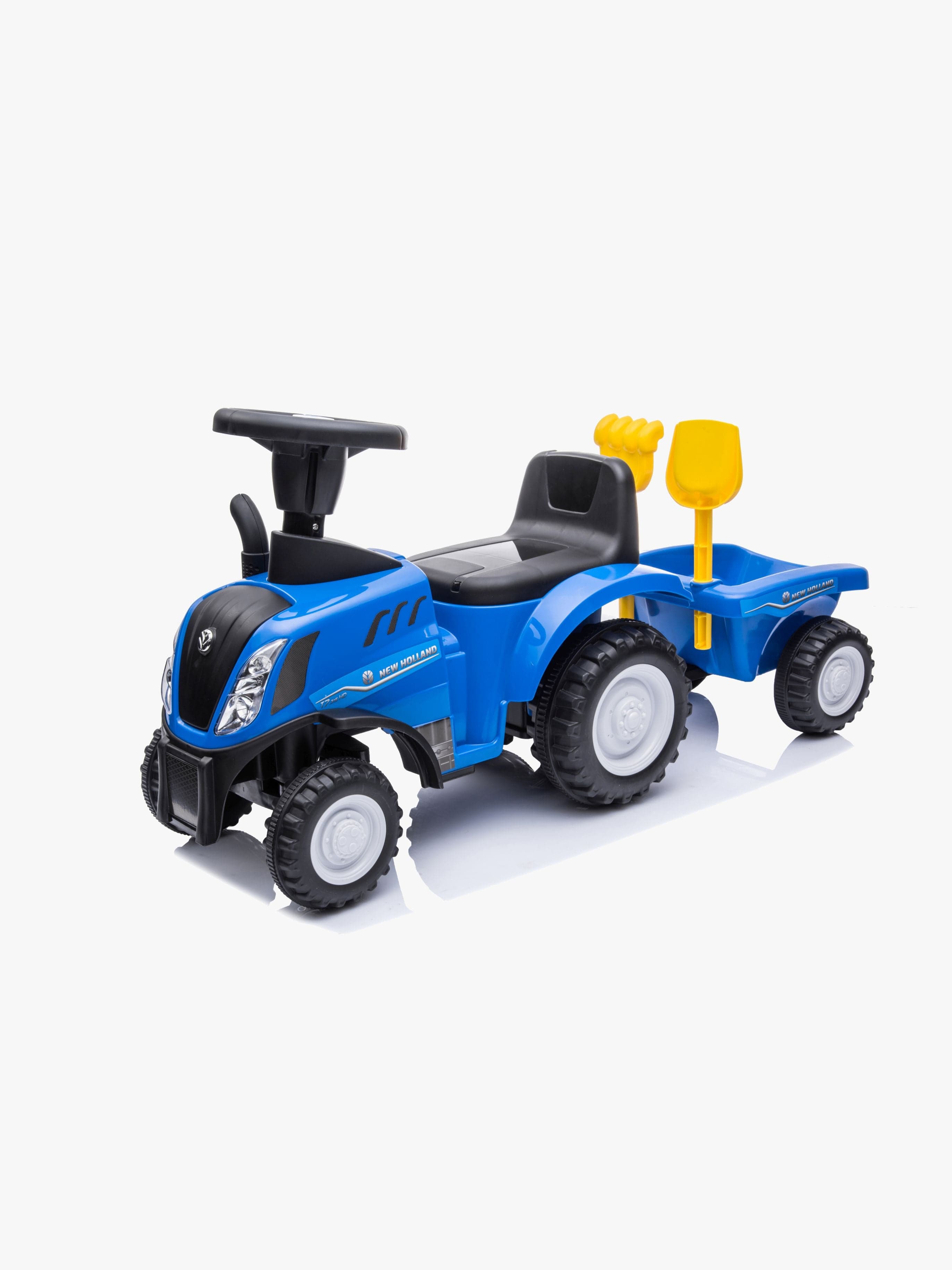 New Holland Potkuauto + Perävaunu, Sininen