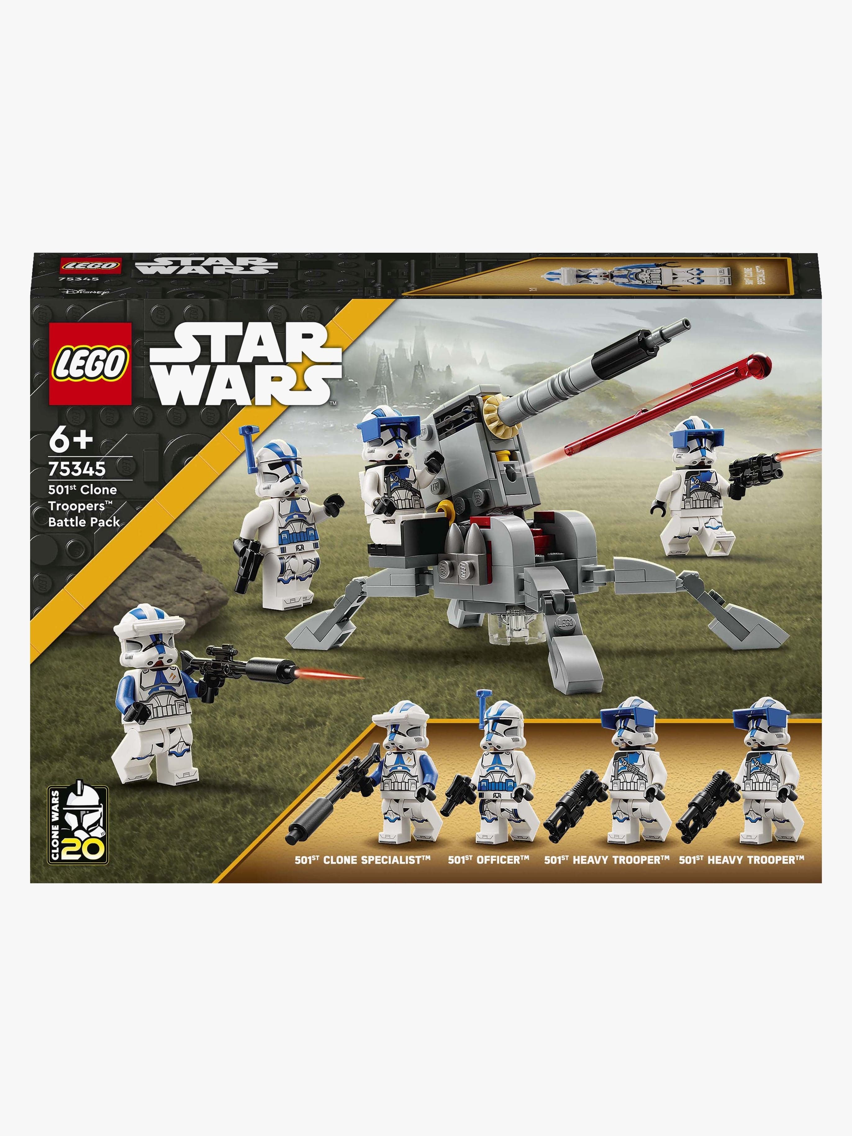 LEGO Star Wars 75345 501. Legioonan Kloonisoturit Taistelupaketti