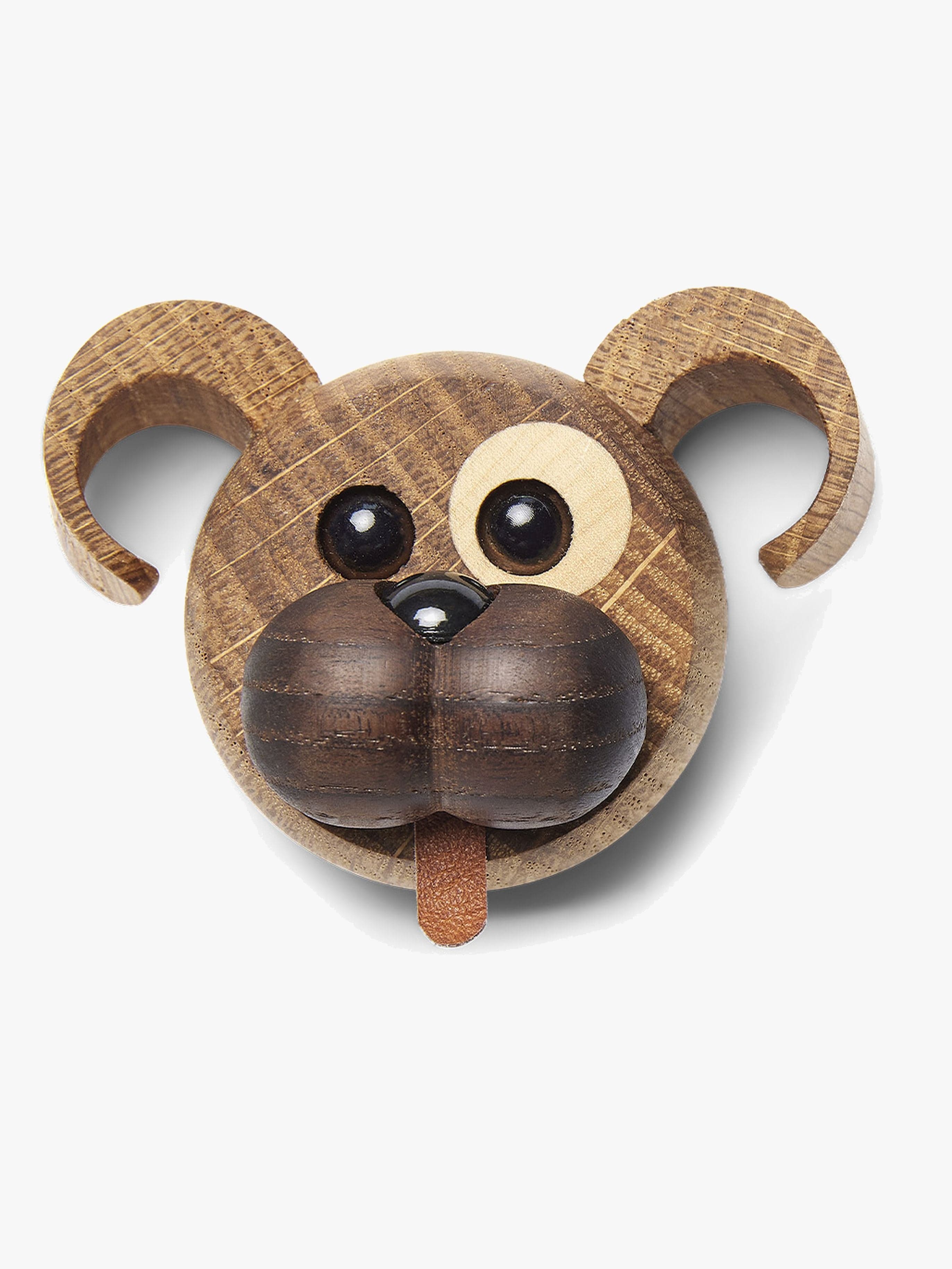 Spring Copenhagen Puukoriste Happy Magnet Koira 5 cm