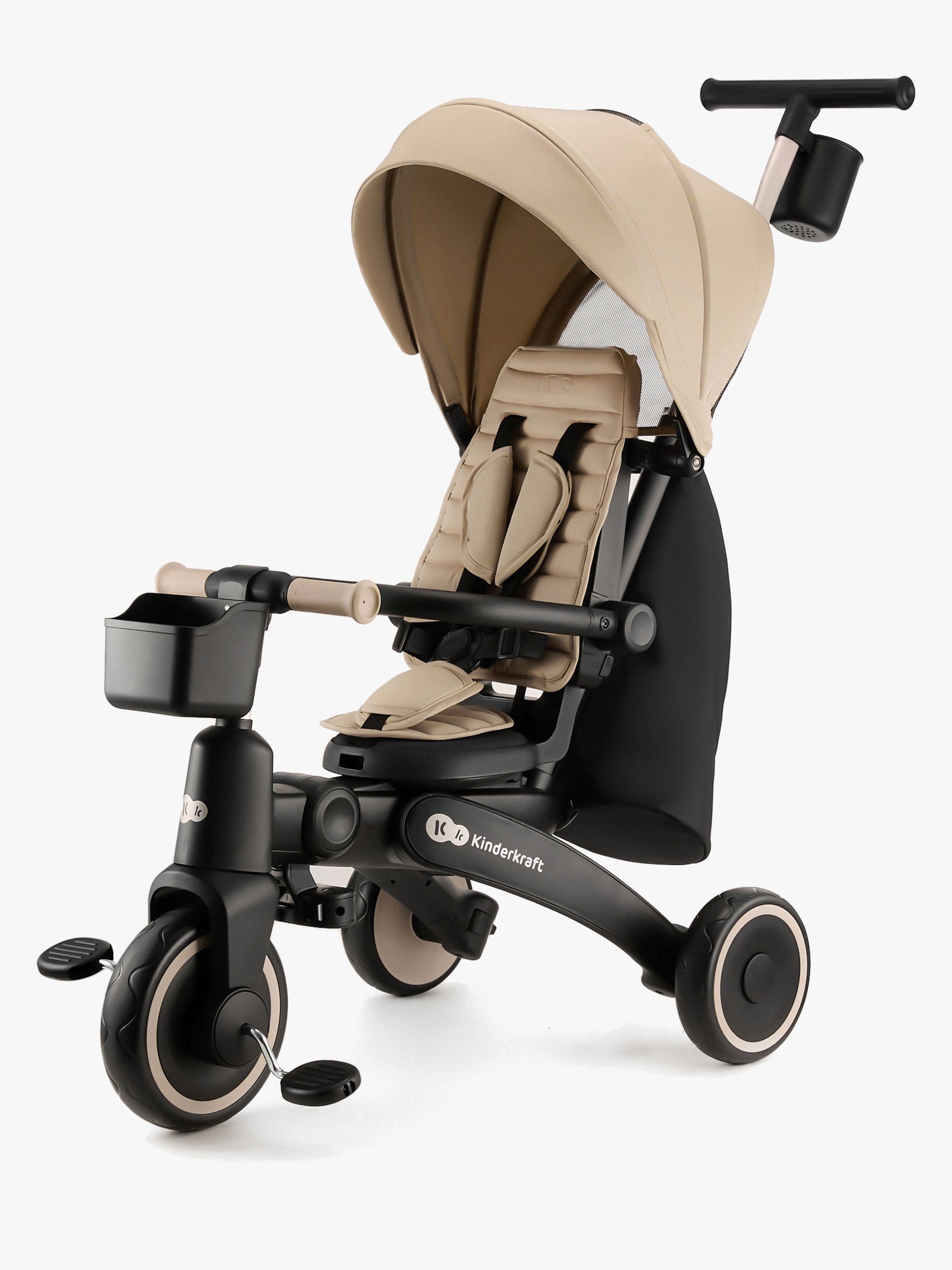 Kinderkraft Jazz 4-in-1 Kolmipyörä, Beige