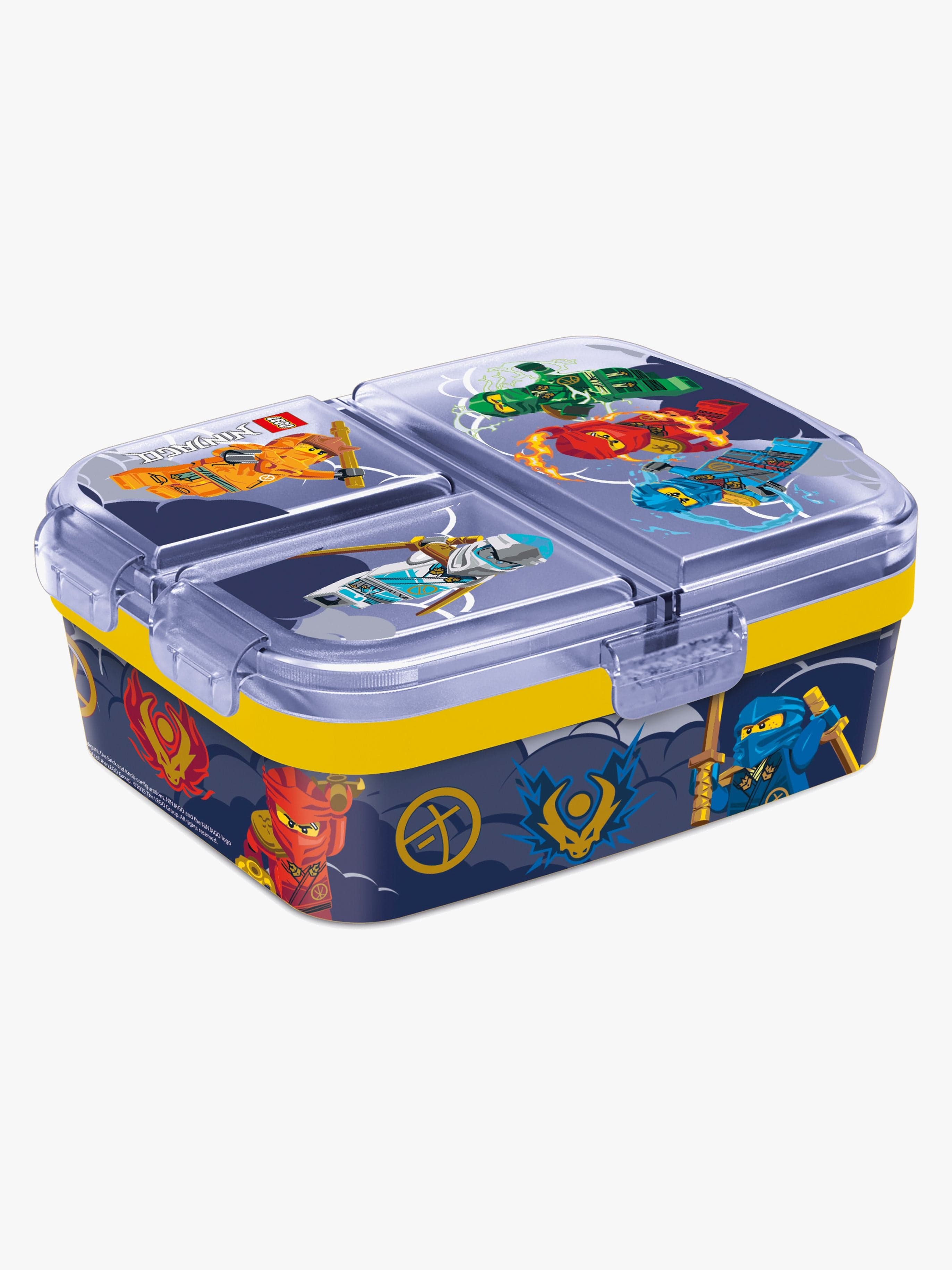 LEGO® Ninjago Eväsrasia + Lokero XL, Sininen/Keltainen